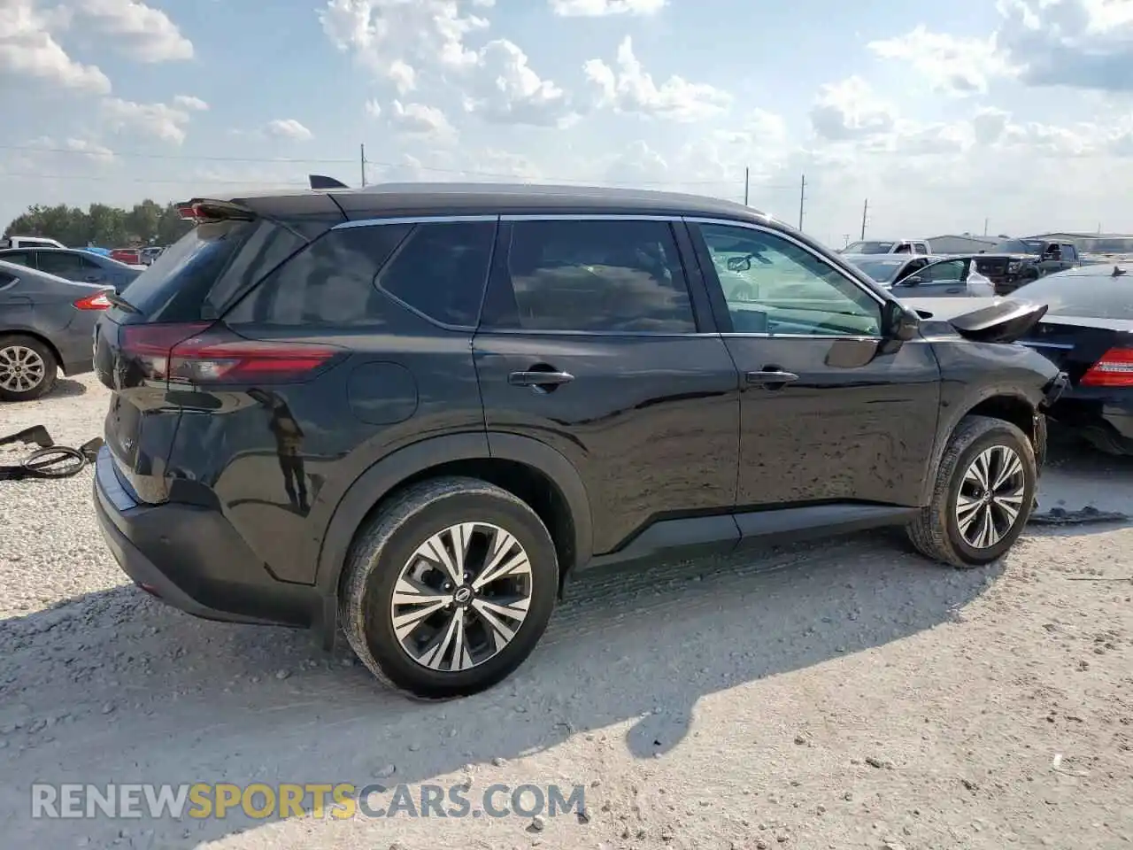3 Photograph of a damaged car 5N1AT3BA6MC720891 NISSAN ROGUE 2021