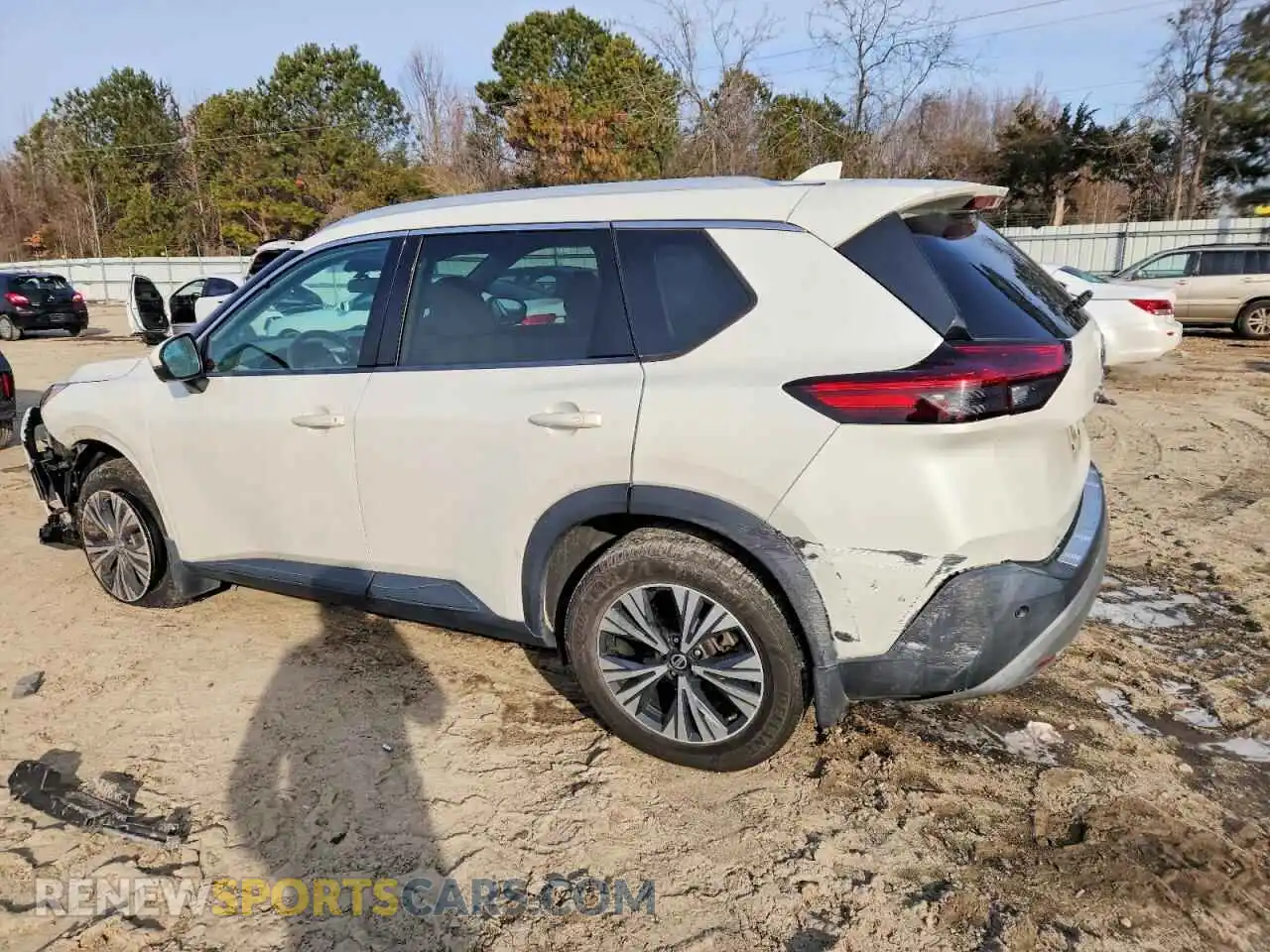 2 Photograph of a damaged car 5N1AT3BA6MC725461 NISSAN ROGUE 2021
