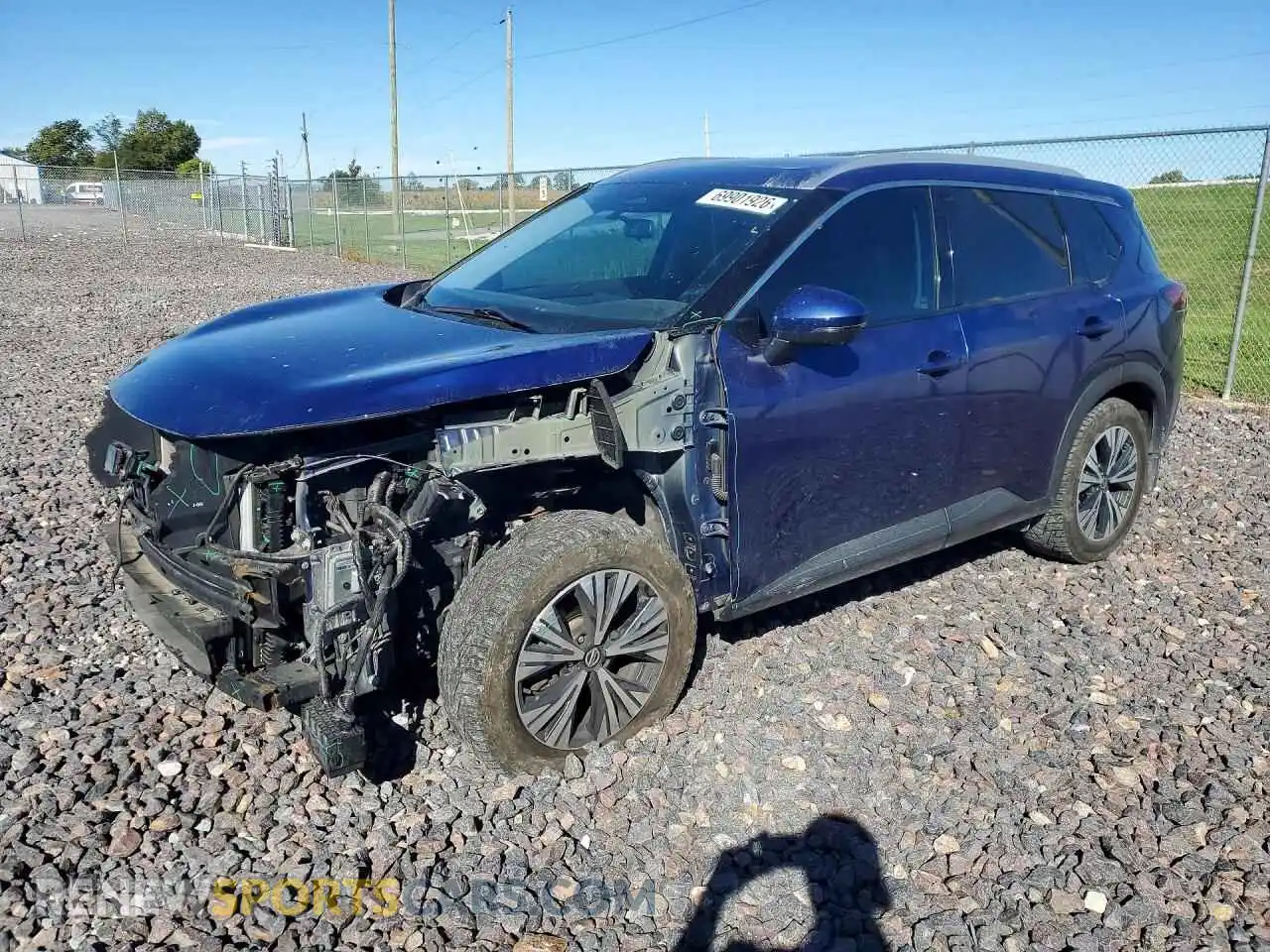 1 fotografías del automóvil dañado 5N1AT3BA6MC730384 NISSAN ROGUE 2021
