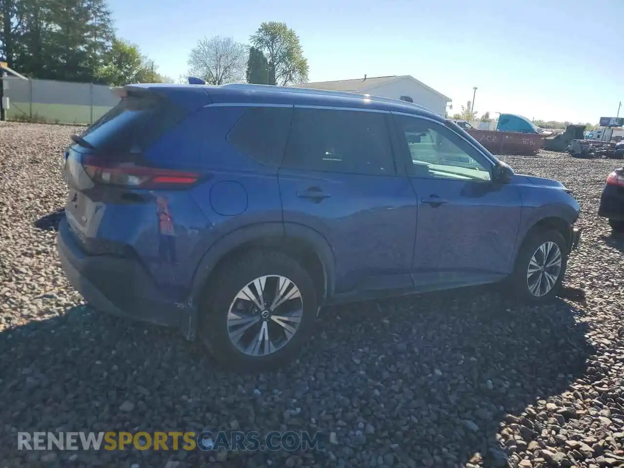 3 fotografías del automóvil dañado 5N1AT3BA6MC730384 NISSAN ROGUE 2021