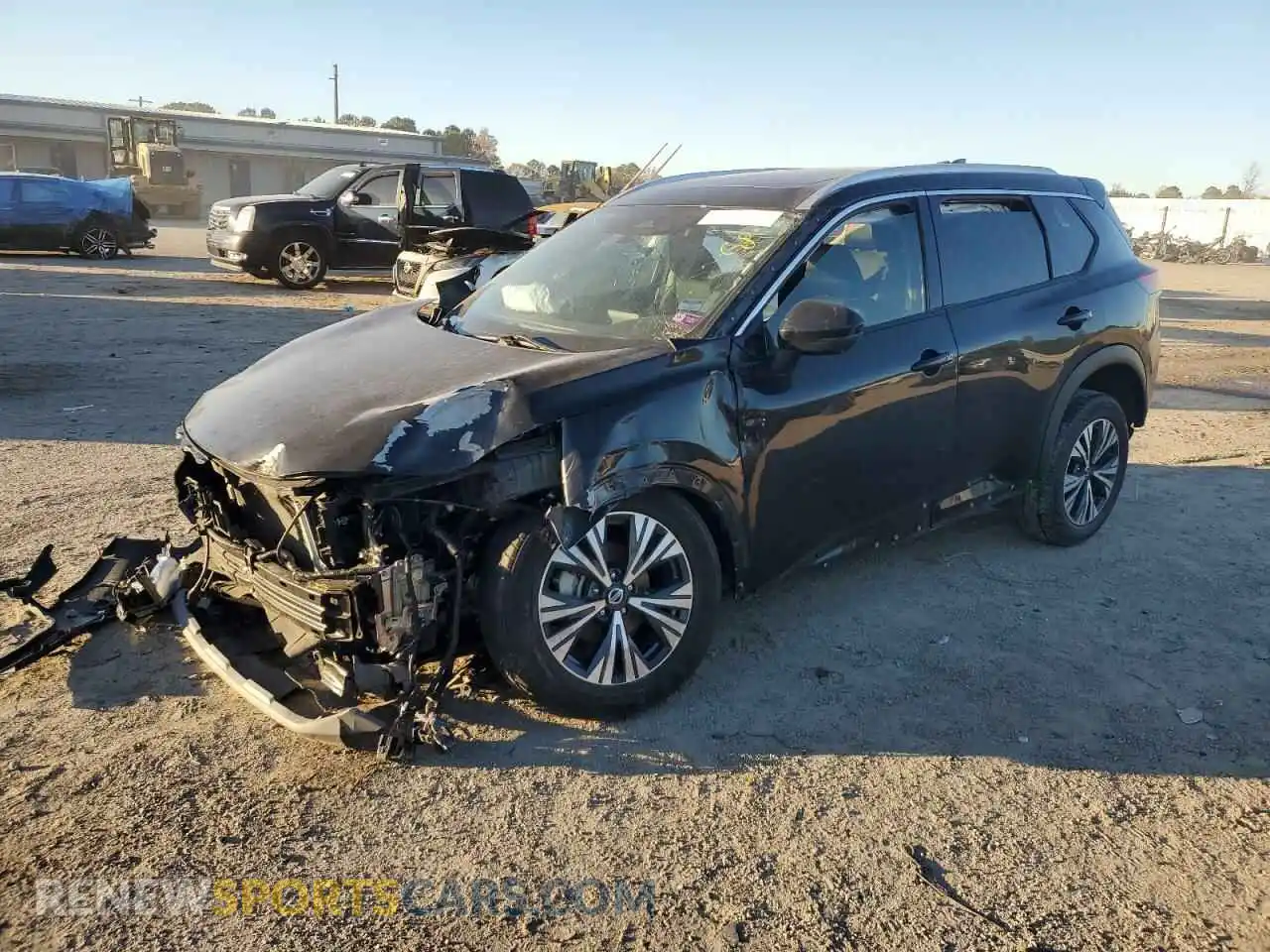 1 Photograph of a damaged car 5N1AT3BA6MC765829 NISSAN ROGUE 2021