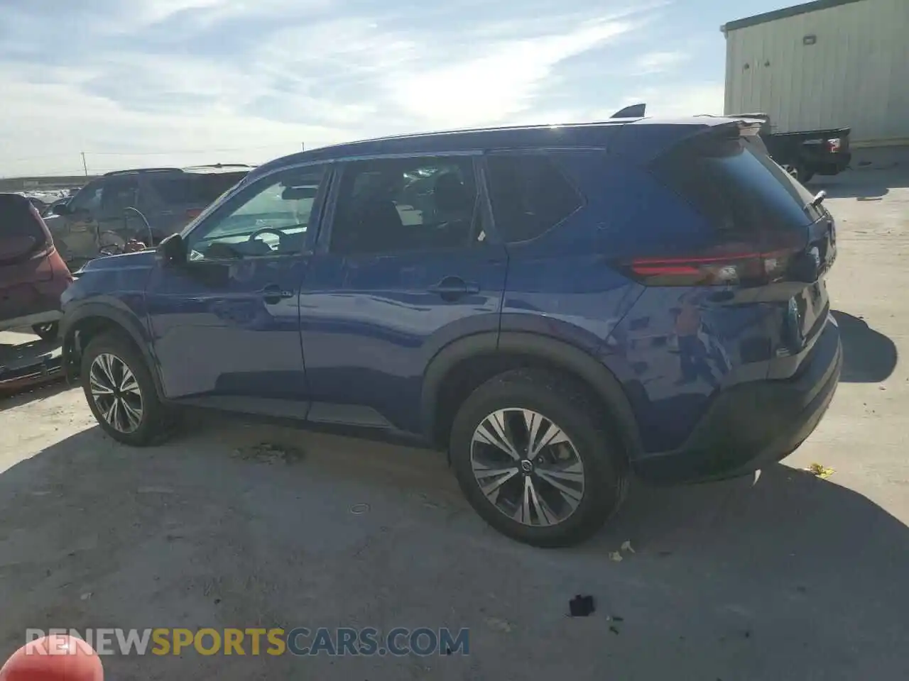 2 Photograph of a damaged car 5N1AT3BA6MC768858 NISSAN ROGUE 2021