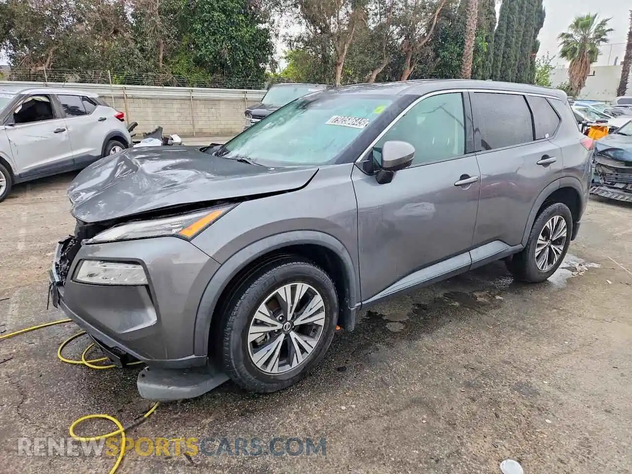 1 fotografías del automóvil dañado 5N1AT3BA6MC770383 NISSAN ROGUE 2021