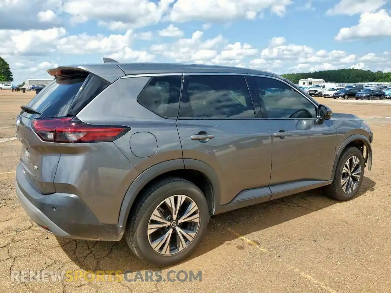 3 Photograph of a damaged car 5N1AT3BA6MC778709 NISSAN ROGUE 2021