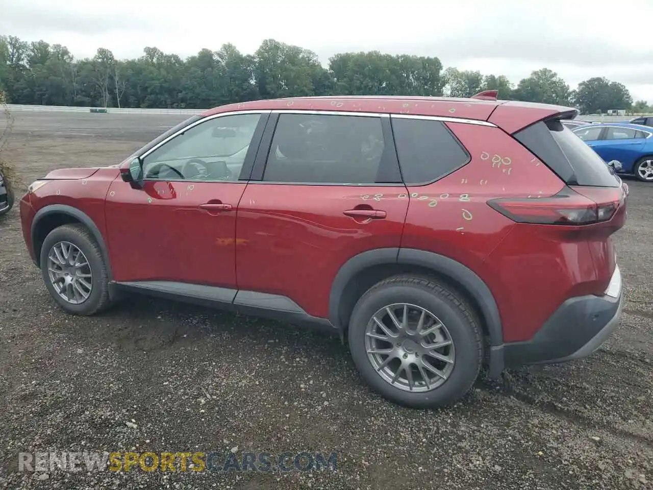 2 Photograph of a damaged car 5N1AT3BA6MC793758 NISSAN ROGUE 2021
