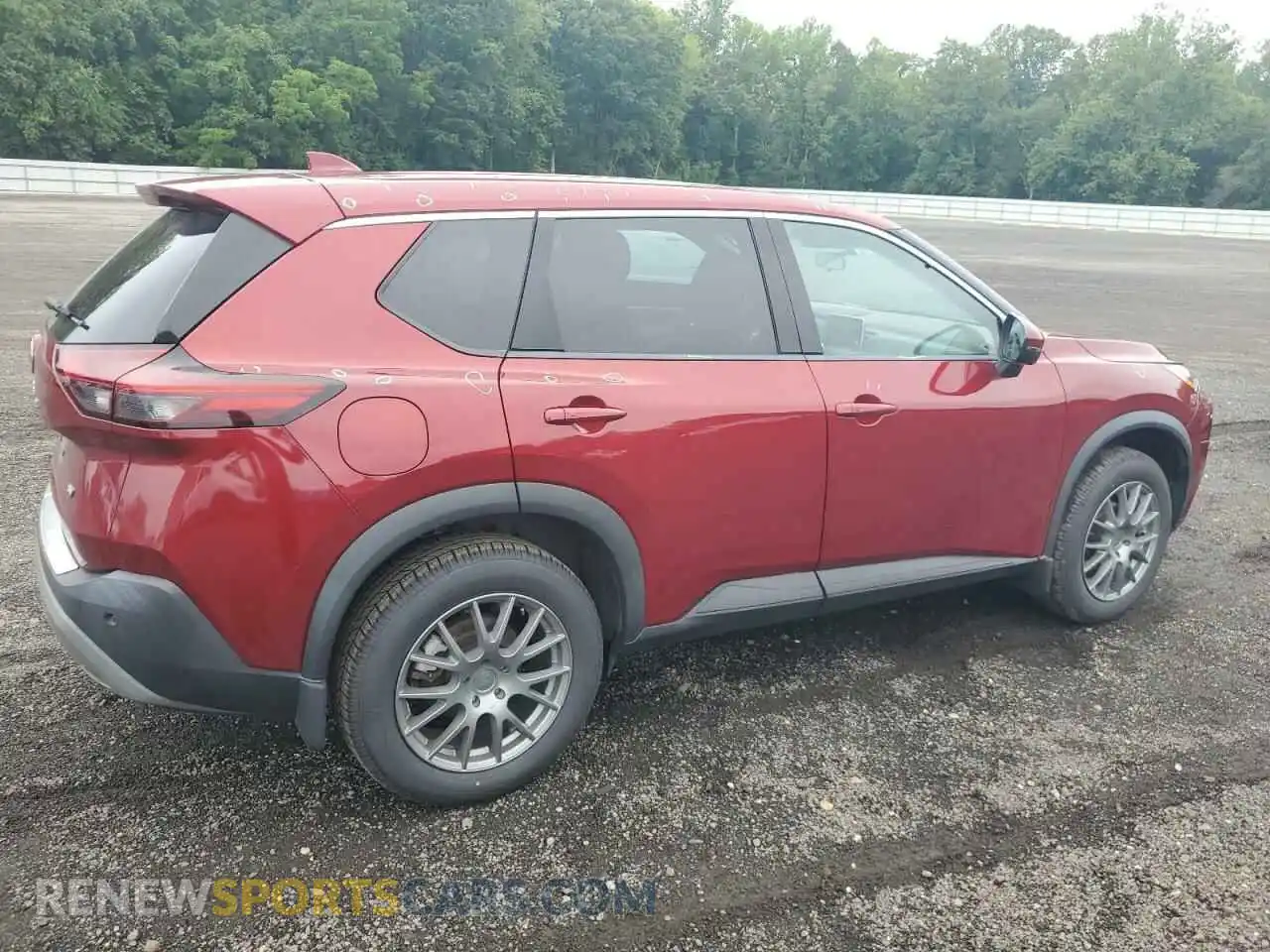 3 Photograph of a damaged car 5N1AT3BA6MC793758 NISSAN ROGUE 2021