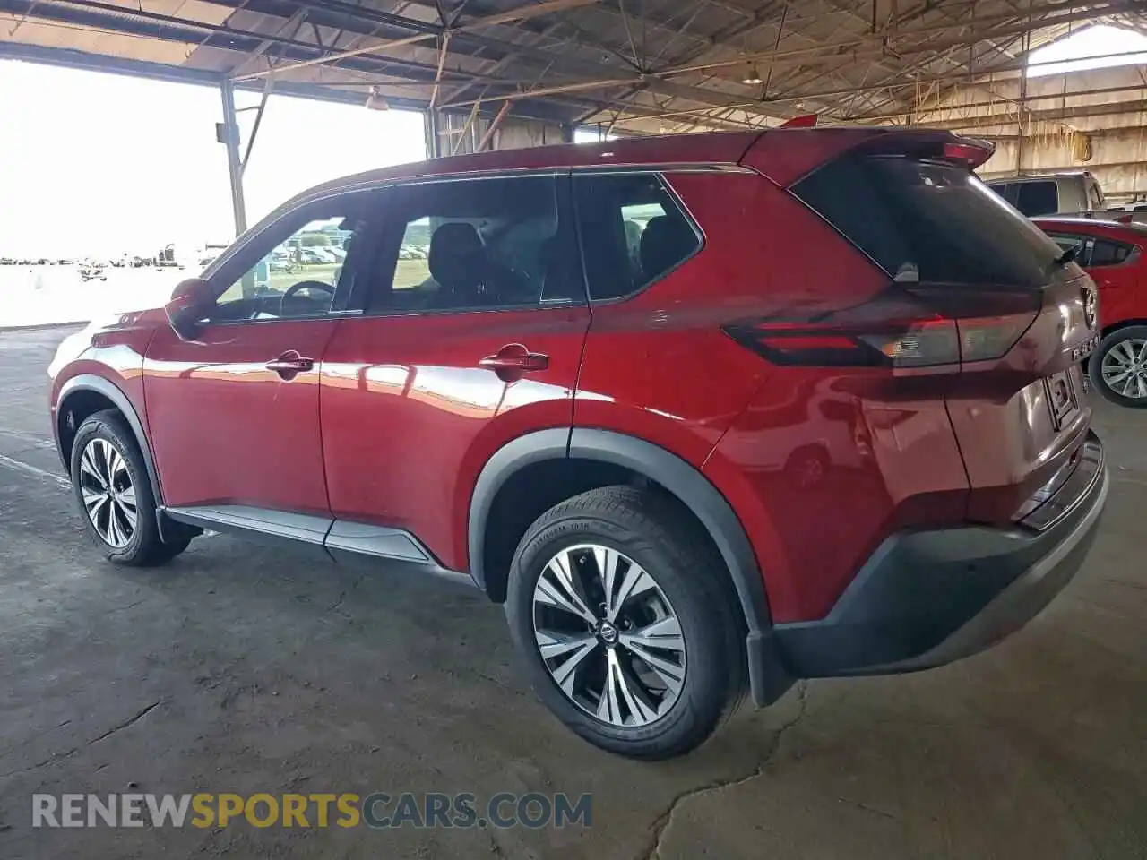 2 Photograph of a damaged car 5N1AT3BA6MC812602 NISSAN ROGUE 2021
