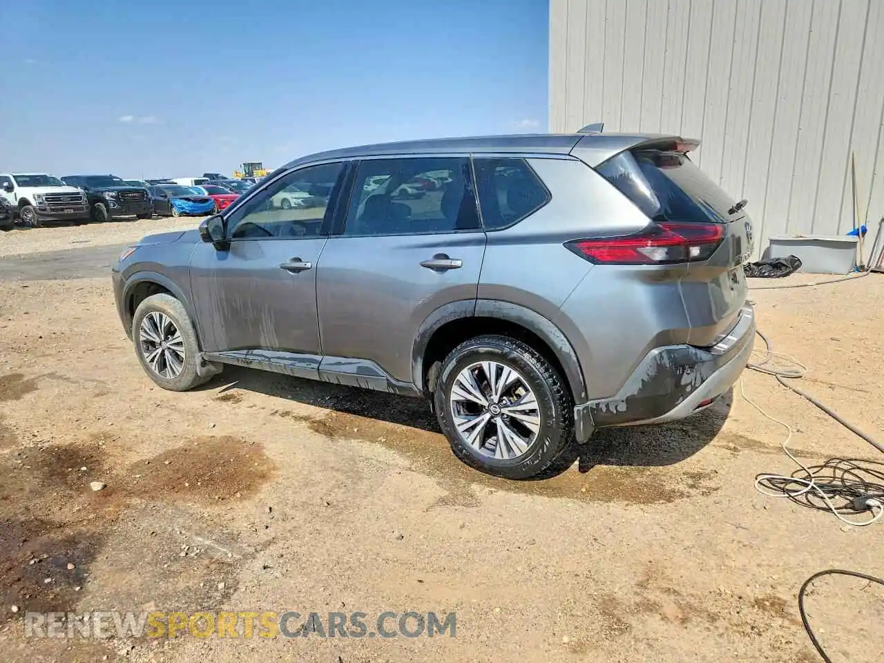 2 Photograph of a damaged car 5N1AT3BA6MC838679 NISSAN ROGUE 2021