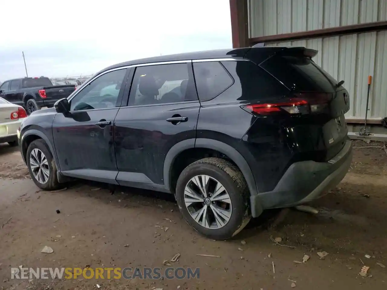 2 Photograph of a damaged car 5N1AT3BA6MC848547 NISSAN ROGUE 2021