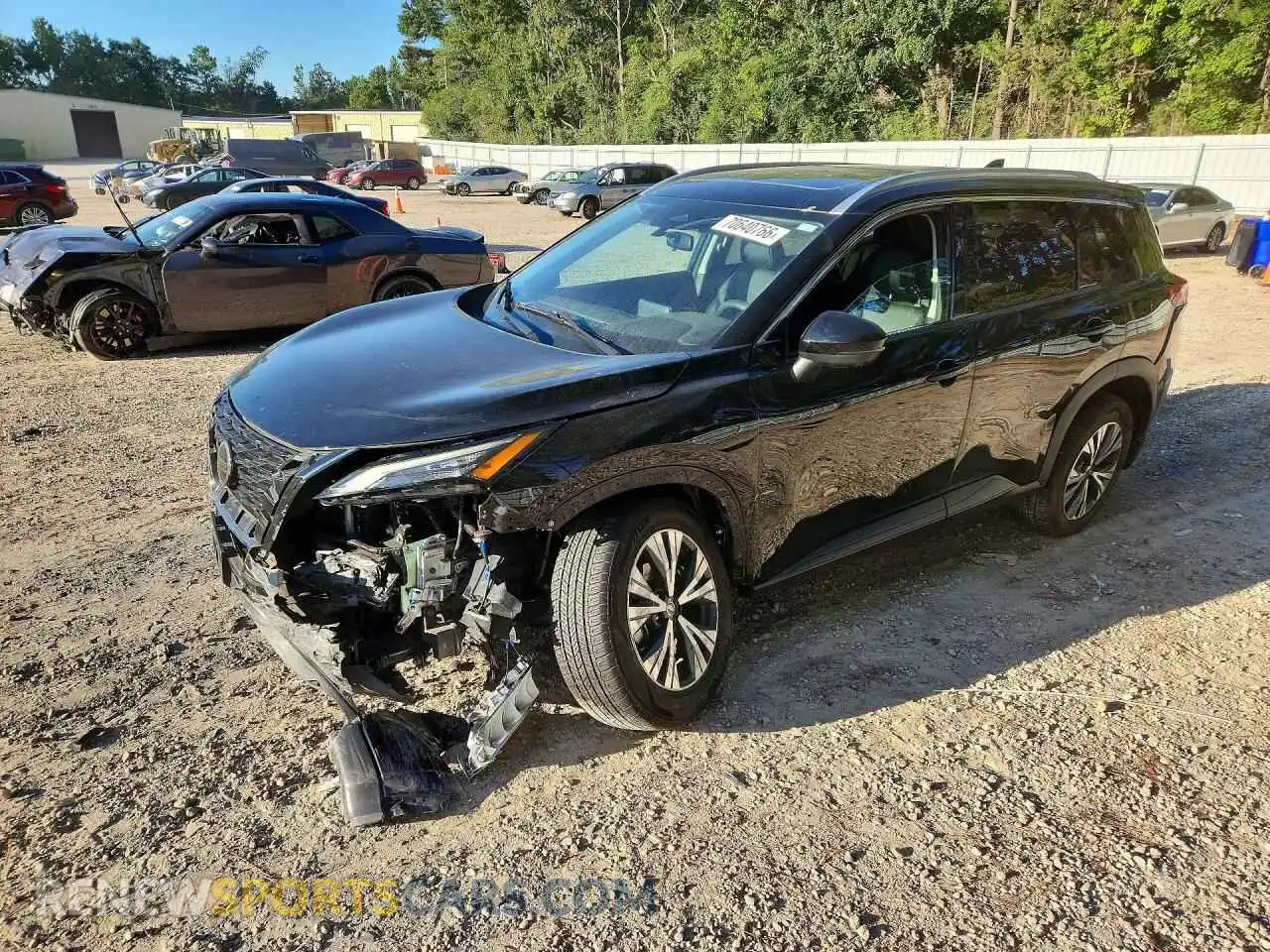 1 fotografías del automóvil dañado 5N1AT3BA6MC849584 NISSAN ROGUE 2021