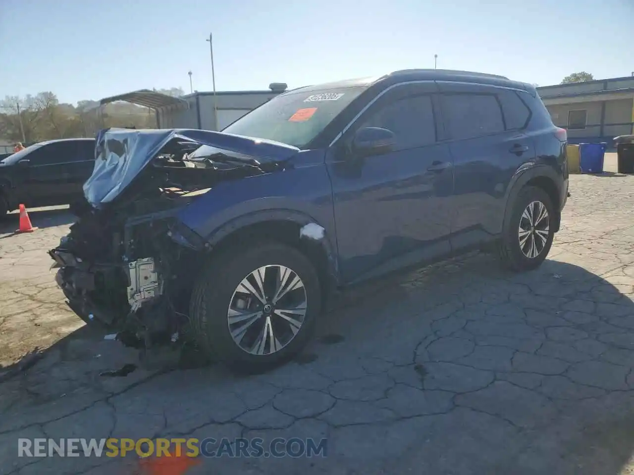 1 Photograph of a damaged car 5N1AT3BA7MC683558 NISSAN ROGUE 2021