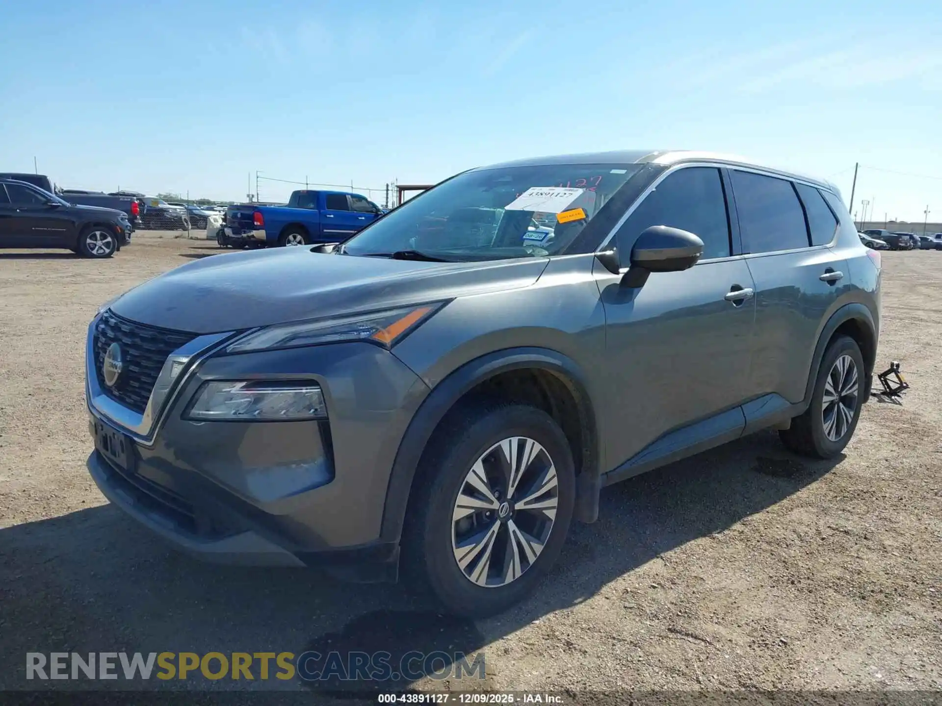 2 Photograph of a damaged car 5N1AT3BA7MC685553 NISSAN ROGUE 2021