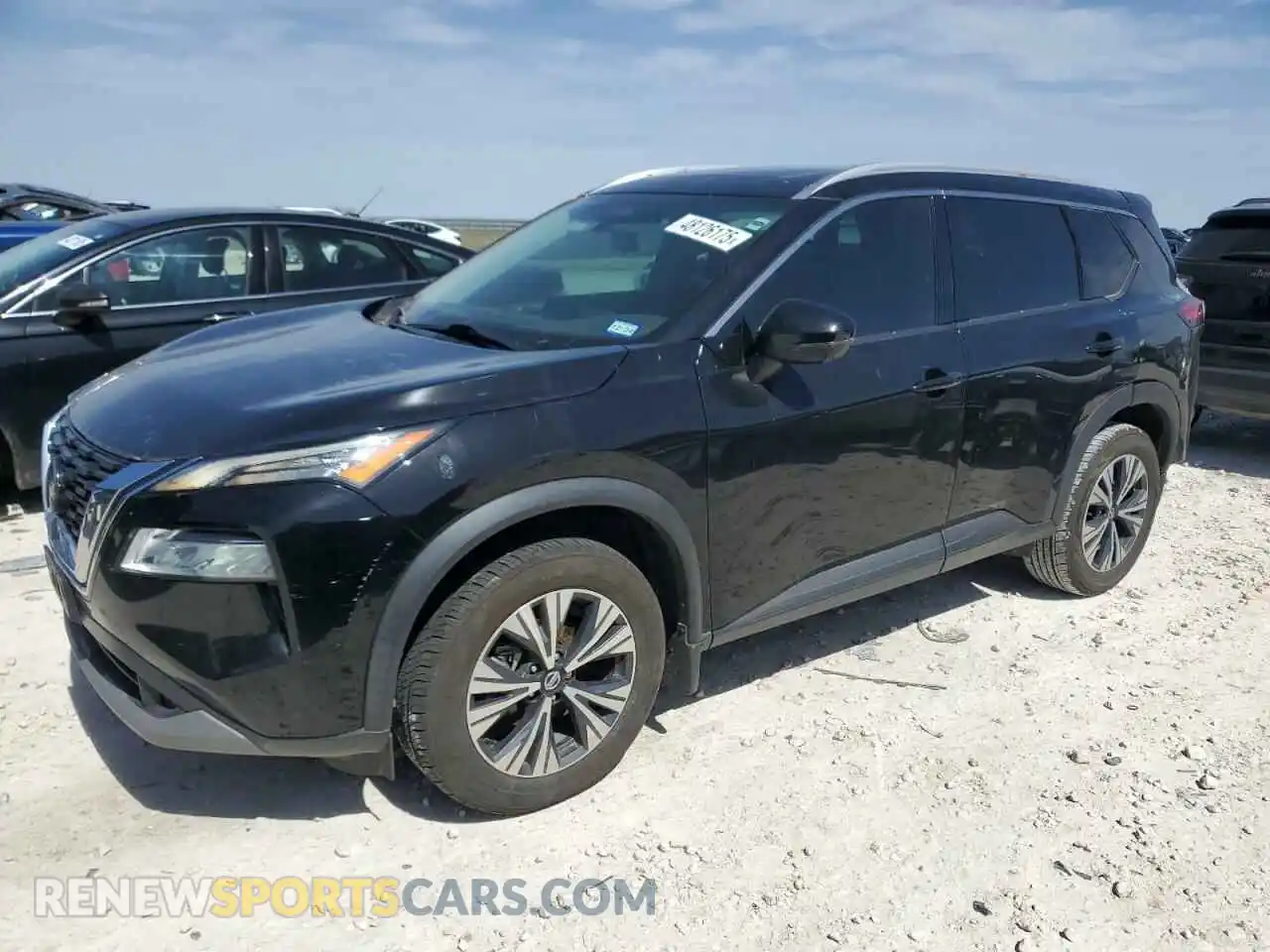 1 Photograph of a damaged car 5N1AT3BA7MC686668 NISSAN ROGUE 2021