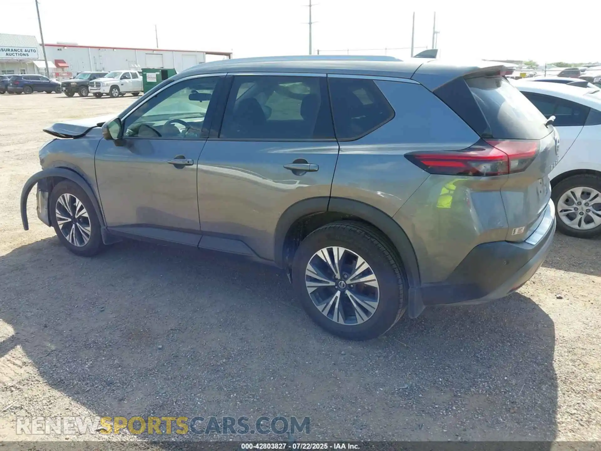 3 Photograph of a damaged car 5N1AT3BA7MC692339 NISSAN ROGUE 2021