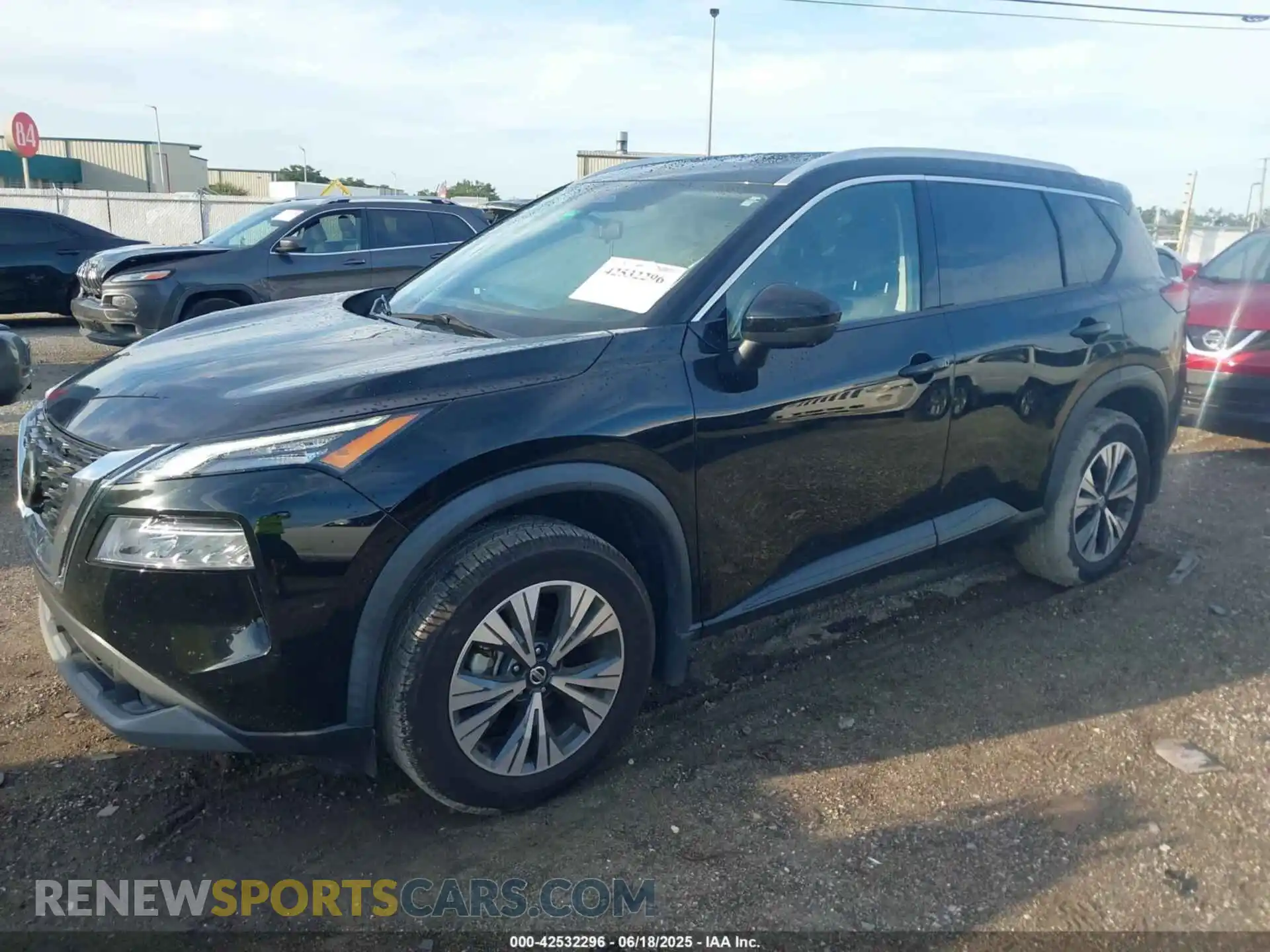 2 Photograph of a damaged car 5N1AT3BA7MC706935 NISSAN ROGUE 2021