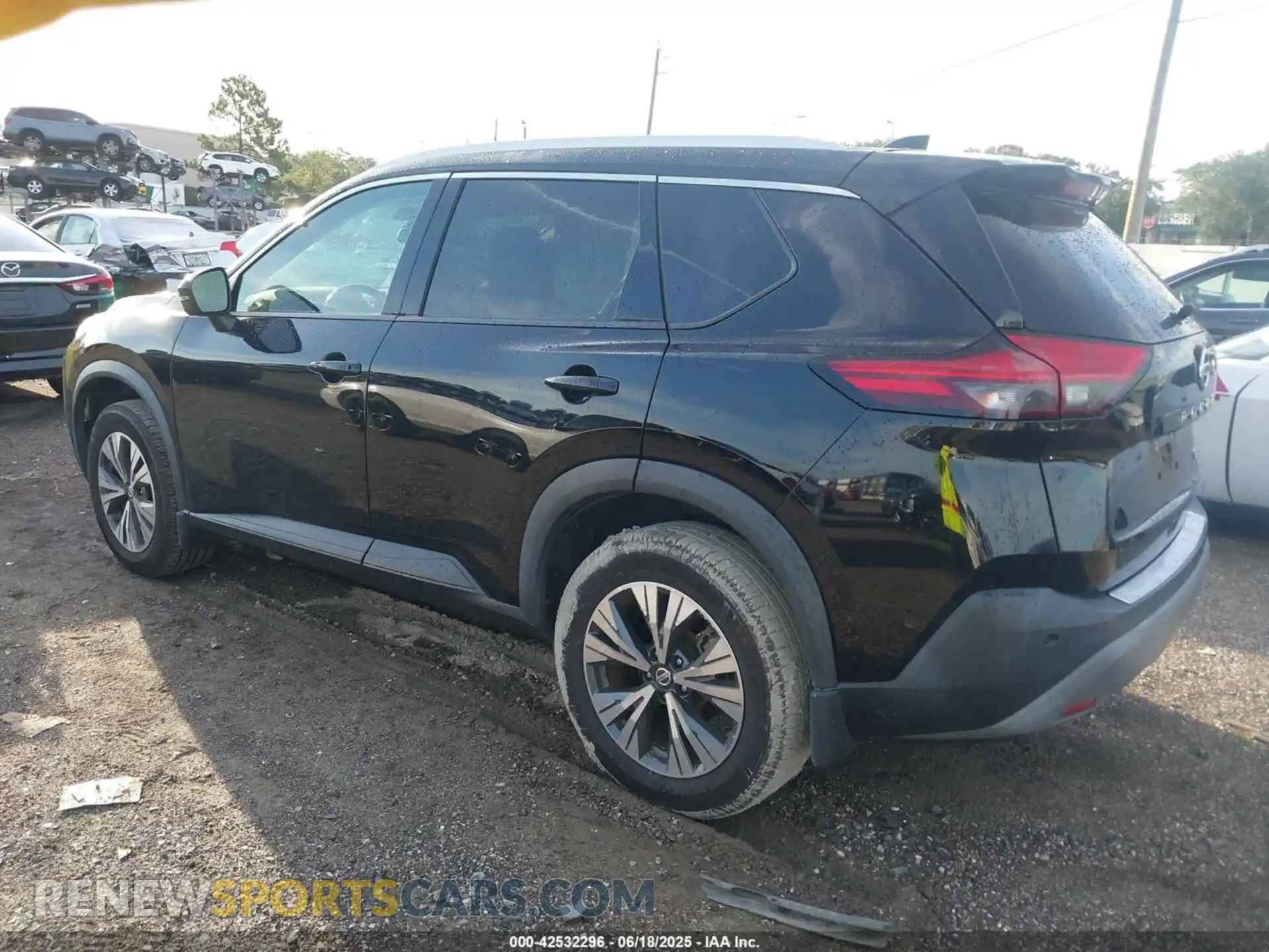 3 Photograph of a damaged car 5N1AT3BA7MC706935 NISSAN ROGUE 2021