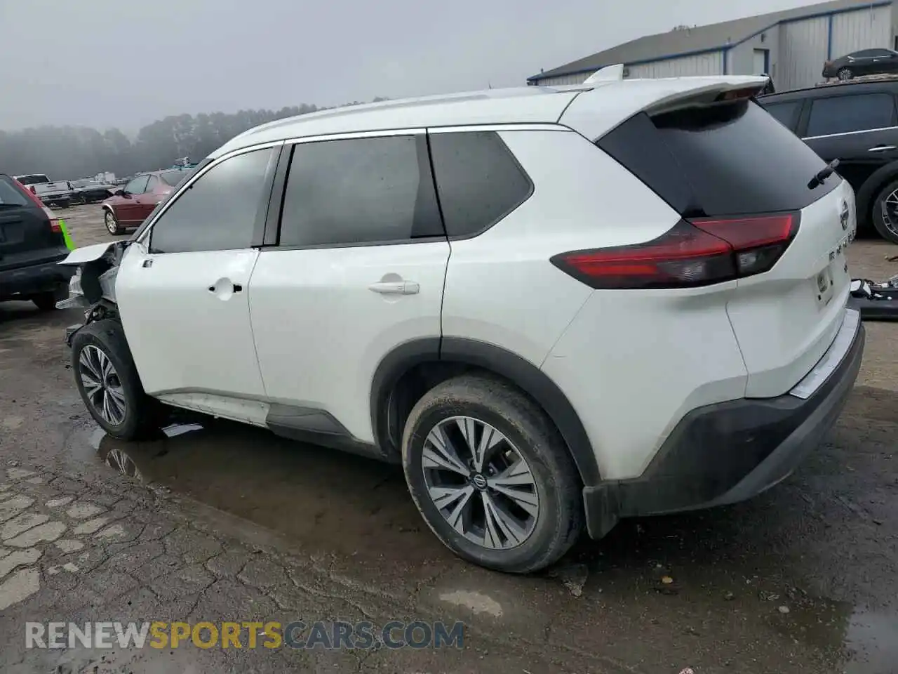 2 Photograph of a damaged car 5N1AT3BA7MC718180 NISSAN ROGUE 2021