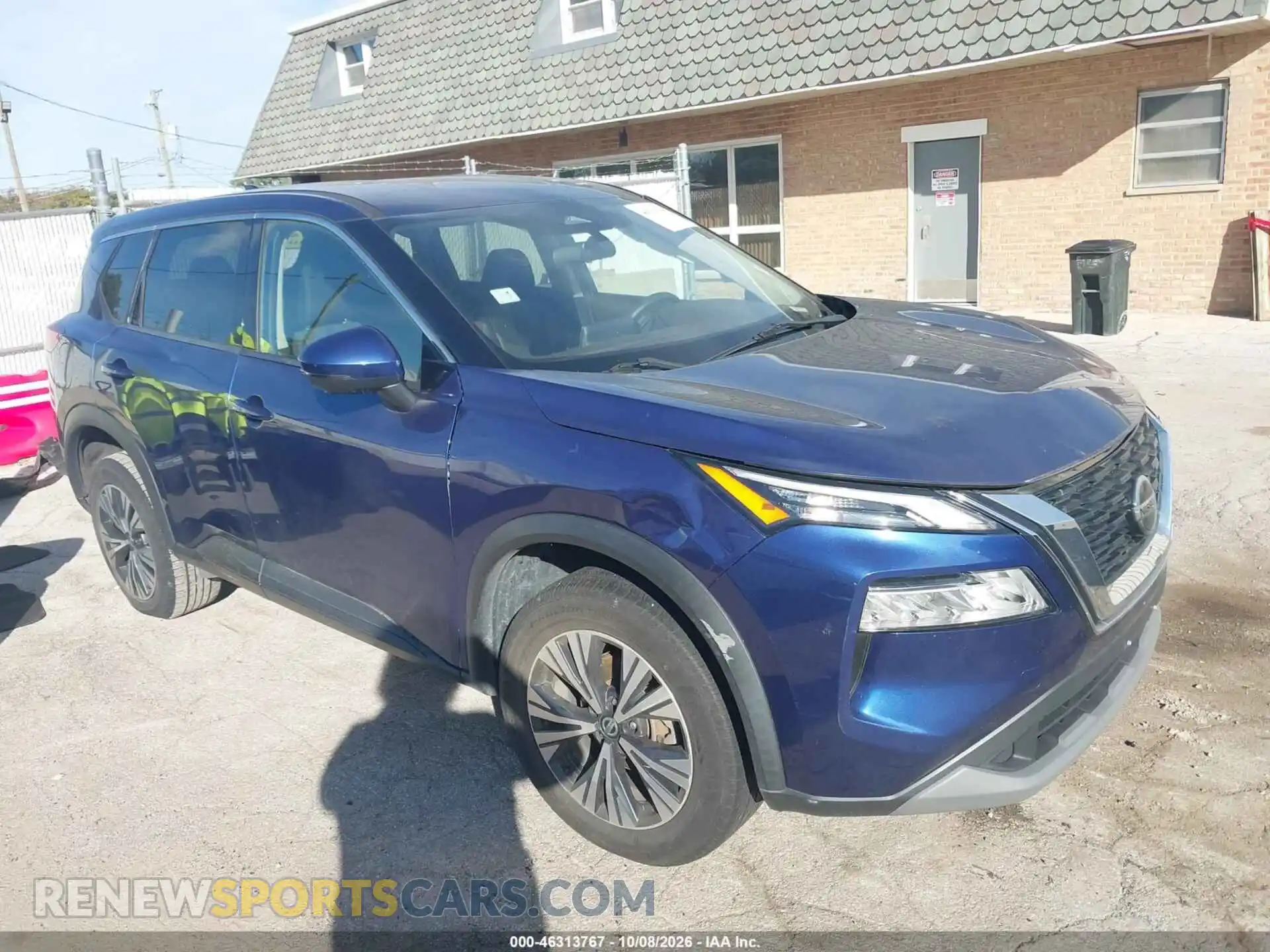 1 Photograph of a damaged car 5N1AT3BA7MC732578 NISSAN ROGUE 2021