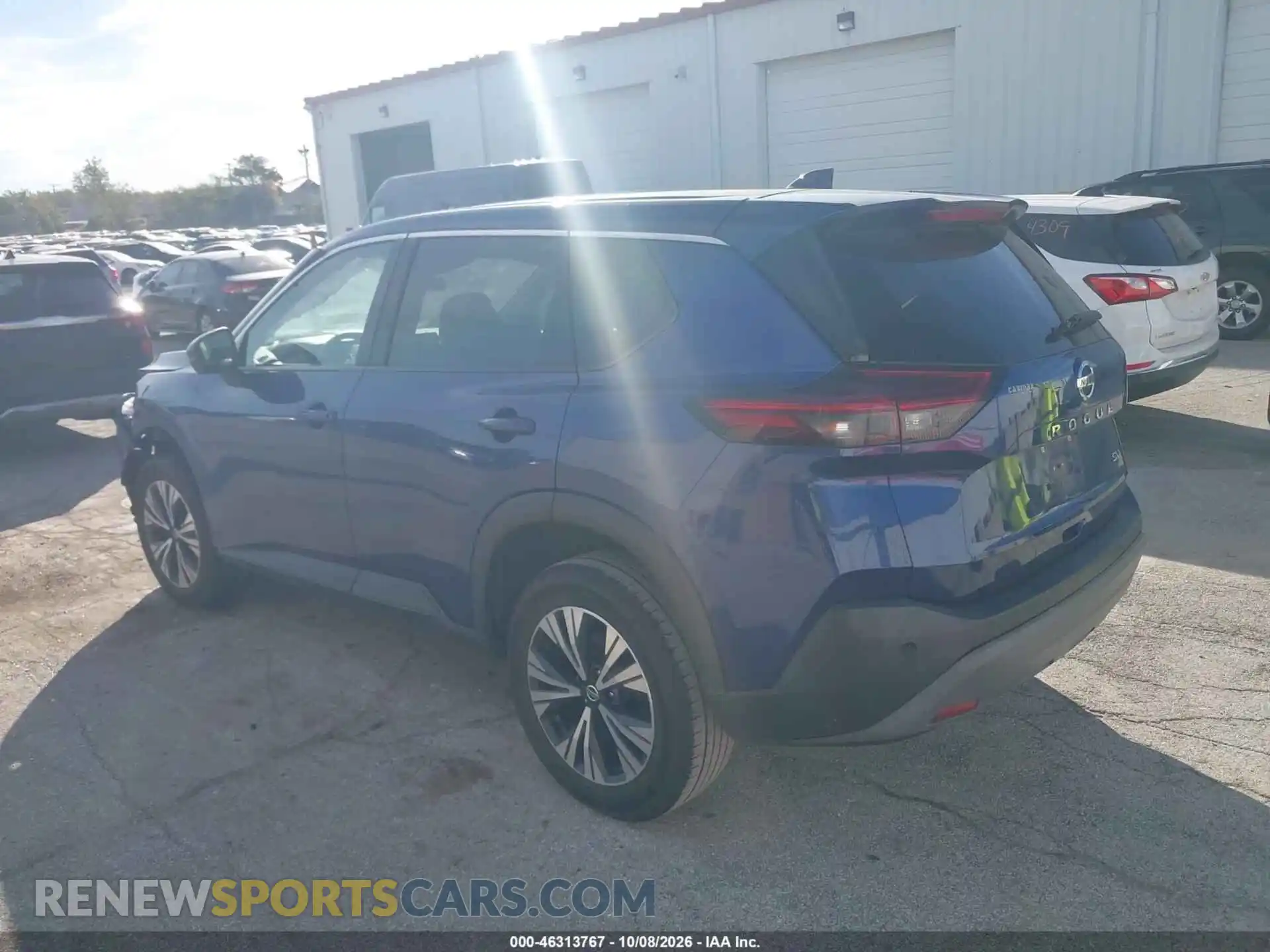 3 Photograph of a damaged car 5N1AT3BA7MC732578 NISSAN ROGUE 2021