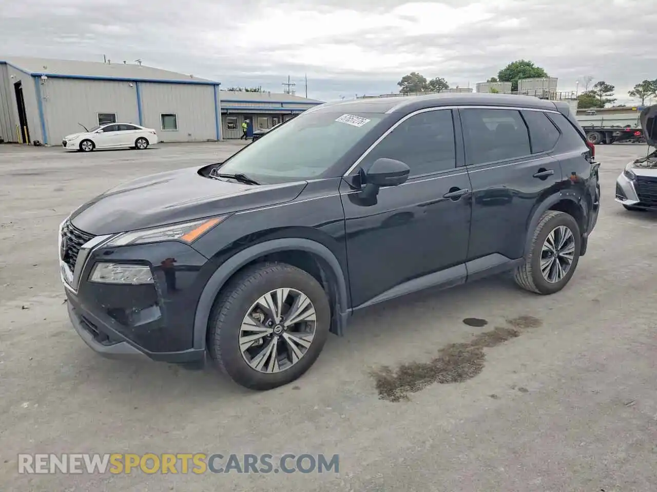 1 Photograph of a damaged car 5N1AT3BA7MC800281 NISSAN ROGUE 2021