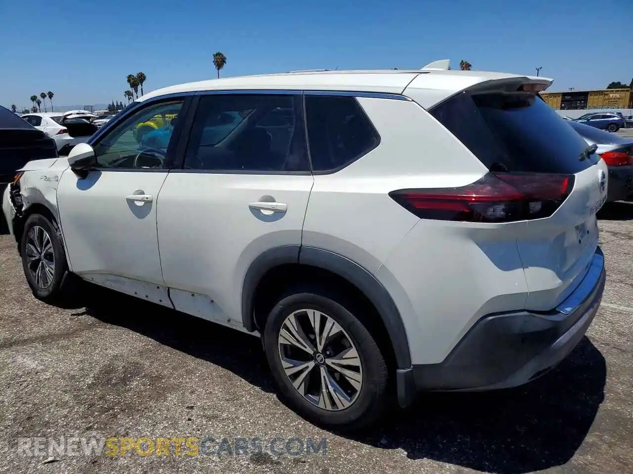 2 Photograph of a damaged car 5N1AT3BA7MC847309 NISSAN ROGUE 2021