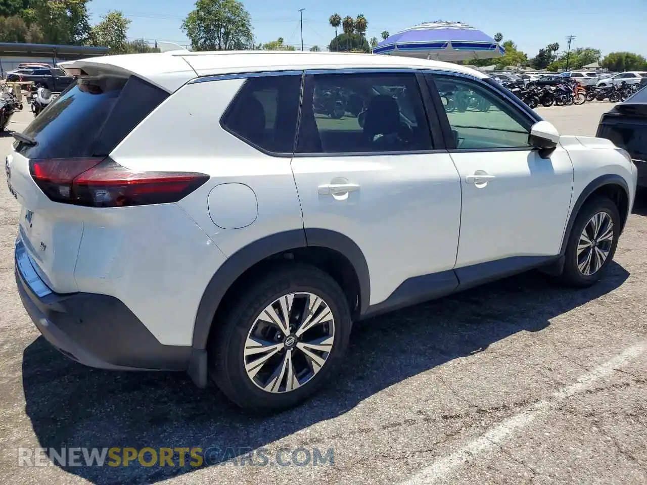 3 Photograph of a damaged car 5N1AT3BA7MC847309 NISSAN ROGUE 2021