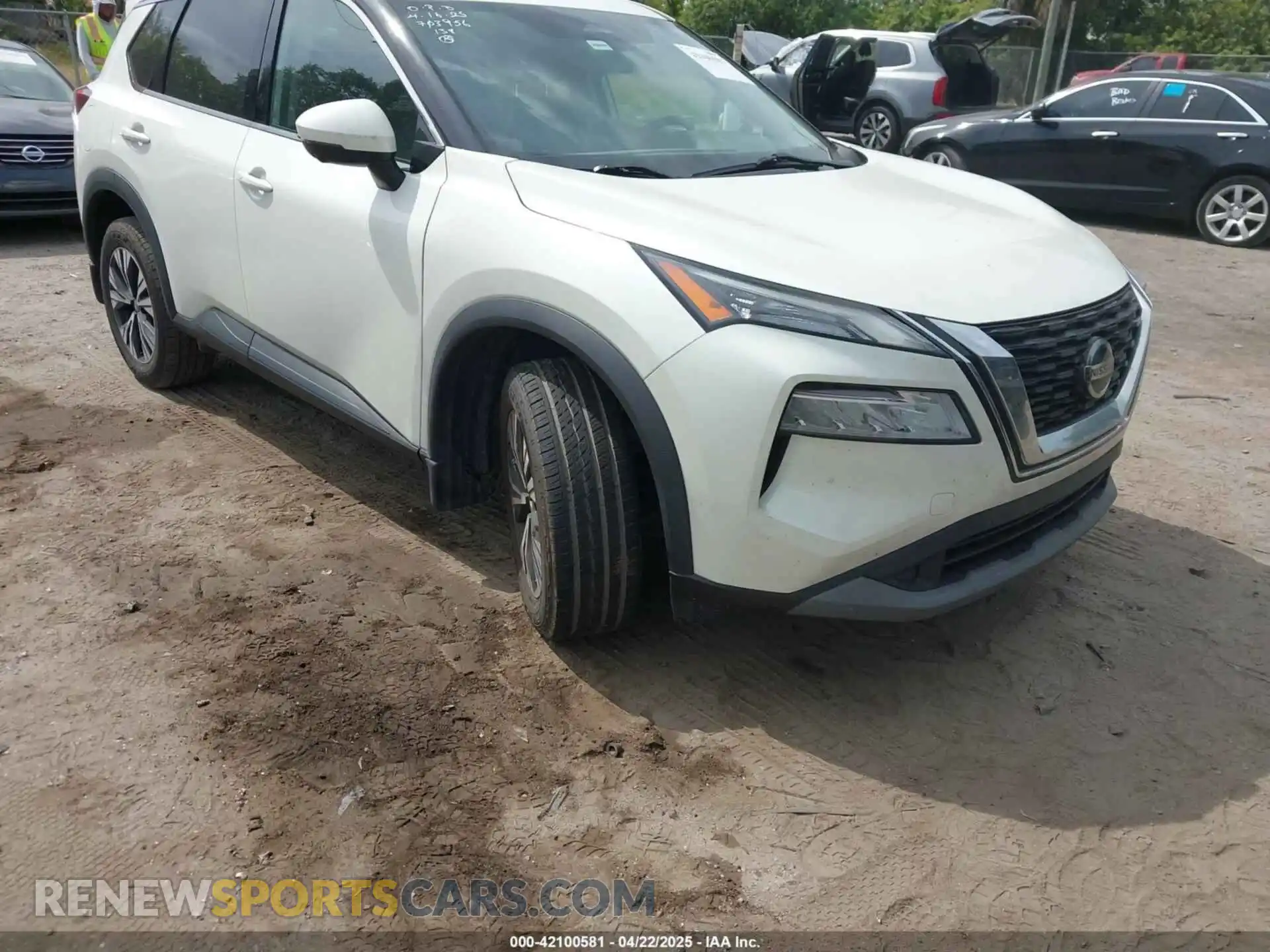 1 Photograph of a damaged car 5N1AT3BA7MC848167 NISSAN ROGUE 2021