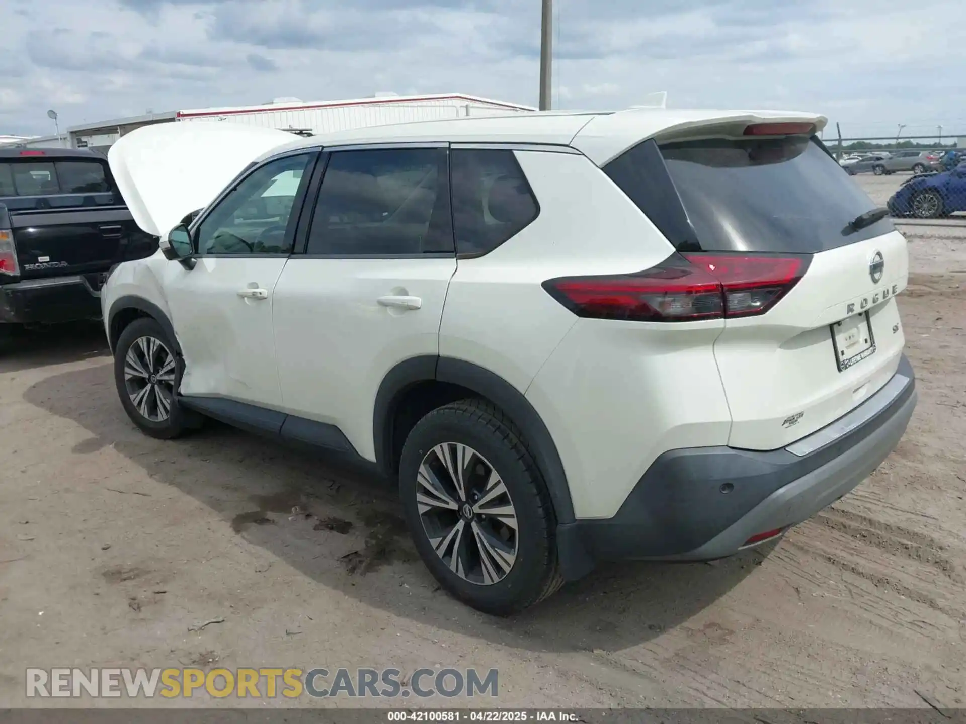 3 Photograph of a damaged car 5N1AT3BA7MC848167 NISSAN ROGUE 2021