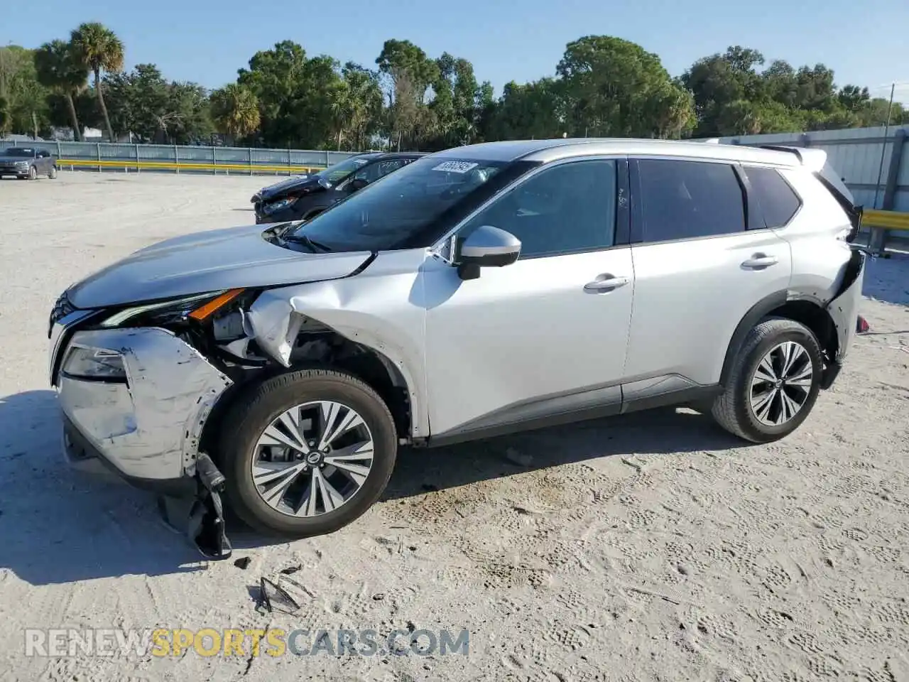 1 Photograph of a damaged car 5N1AT3BA8MC701632 NISSAN ROGUE 2021