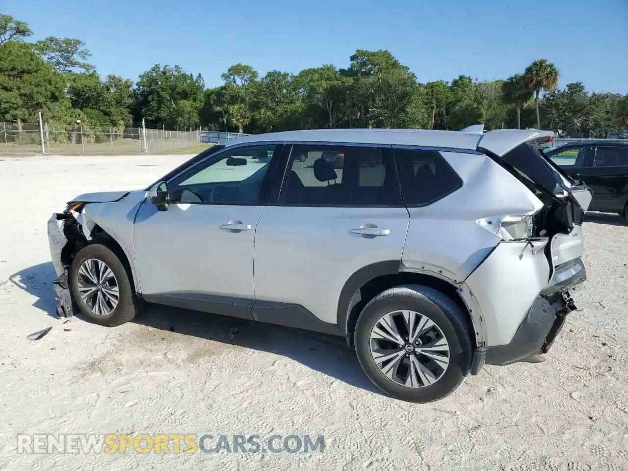 2 Photograph of a damaged car 5N1AT3BA8MC701632 NISSAN ROGUE 2021