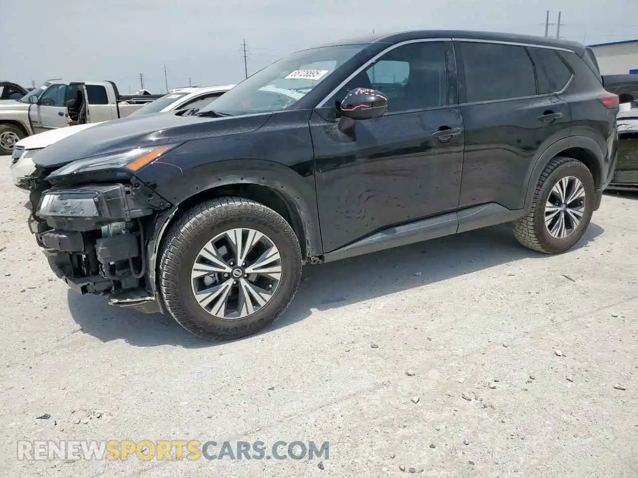 1 fotografías del automóvil dañado 5N1AT3BA8MC709312 NISSAN ROGUE 2021