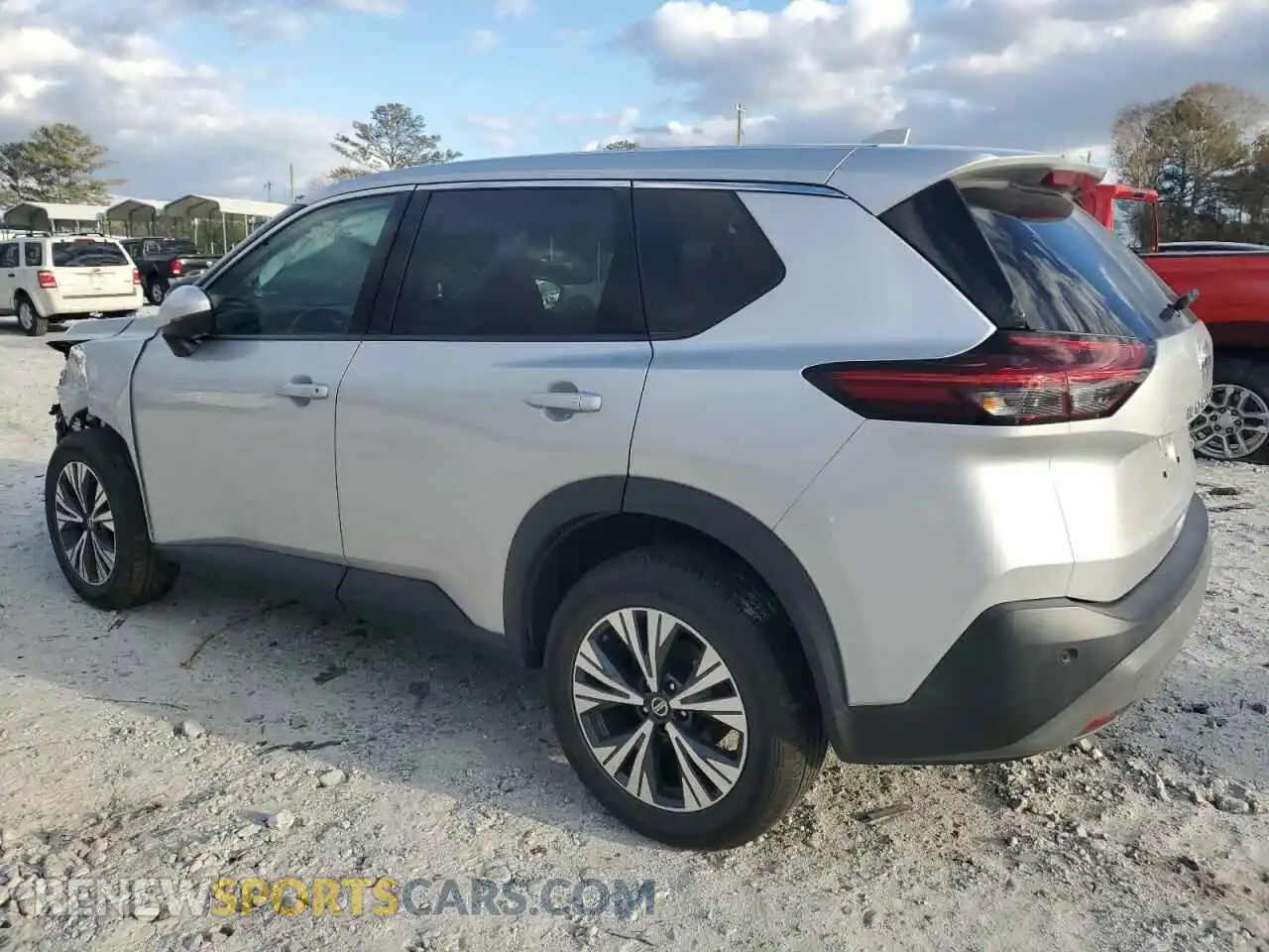 2 Photograph of a damaged car 5N1AT3BA8MC729530 NISSAN ROGUE 2021