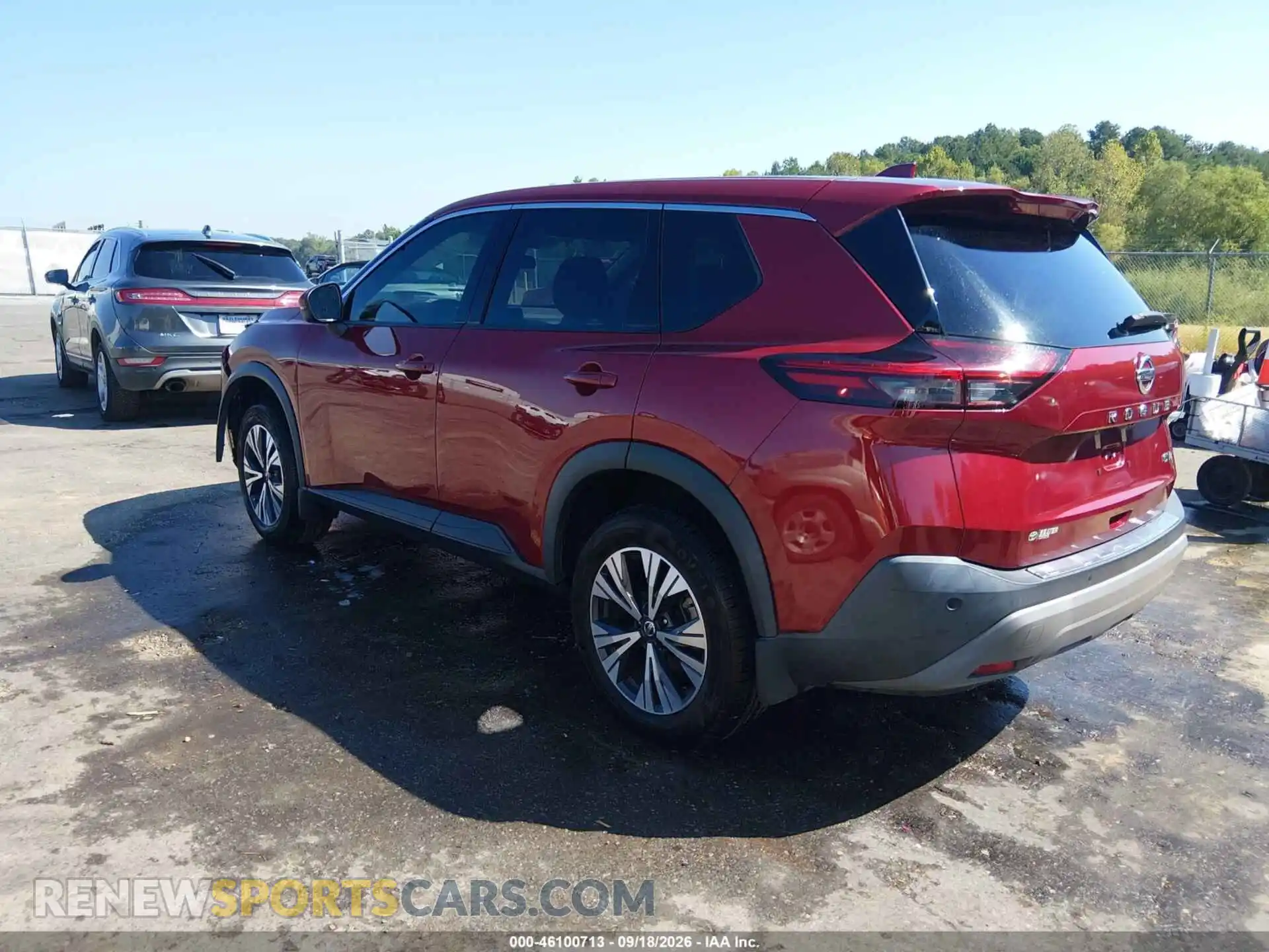 3 Photograph of a damaged car 5N1AT3BA8MC735991 NISSAN ROGUE 2021