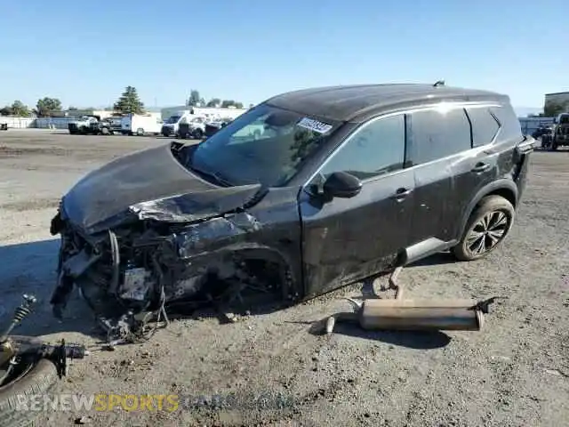 1 Photograph of a damaged car 5N1AT3BA8MC768831 NISSAN ROGUE 2021
