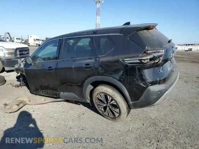2 Photograph of a damaged car 5N1AT3BA8MC768831 NISSAN ROGUE 2021