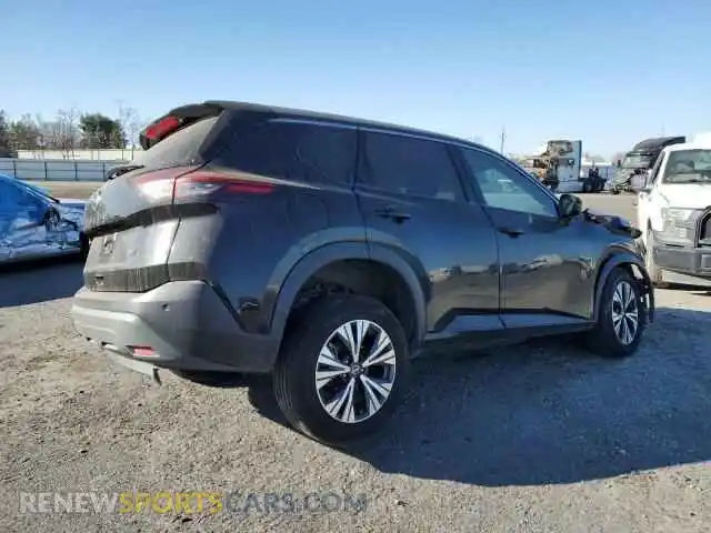 3 Photograph of a damaged car 5N1AT3BA8MC768831 NISSAN ROGUE 2021