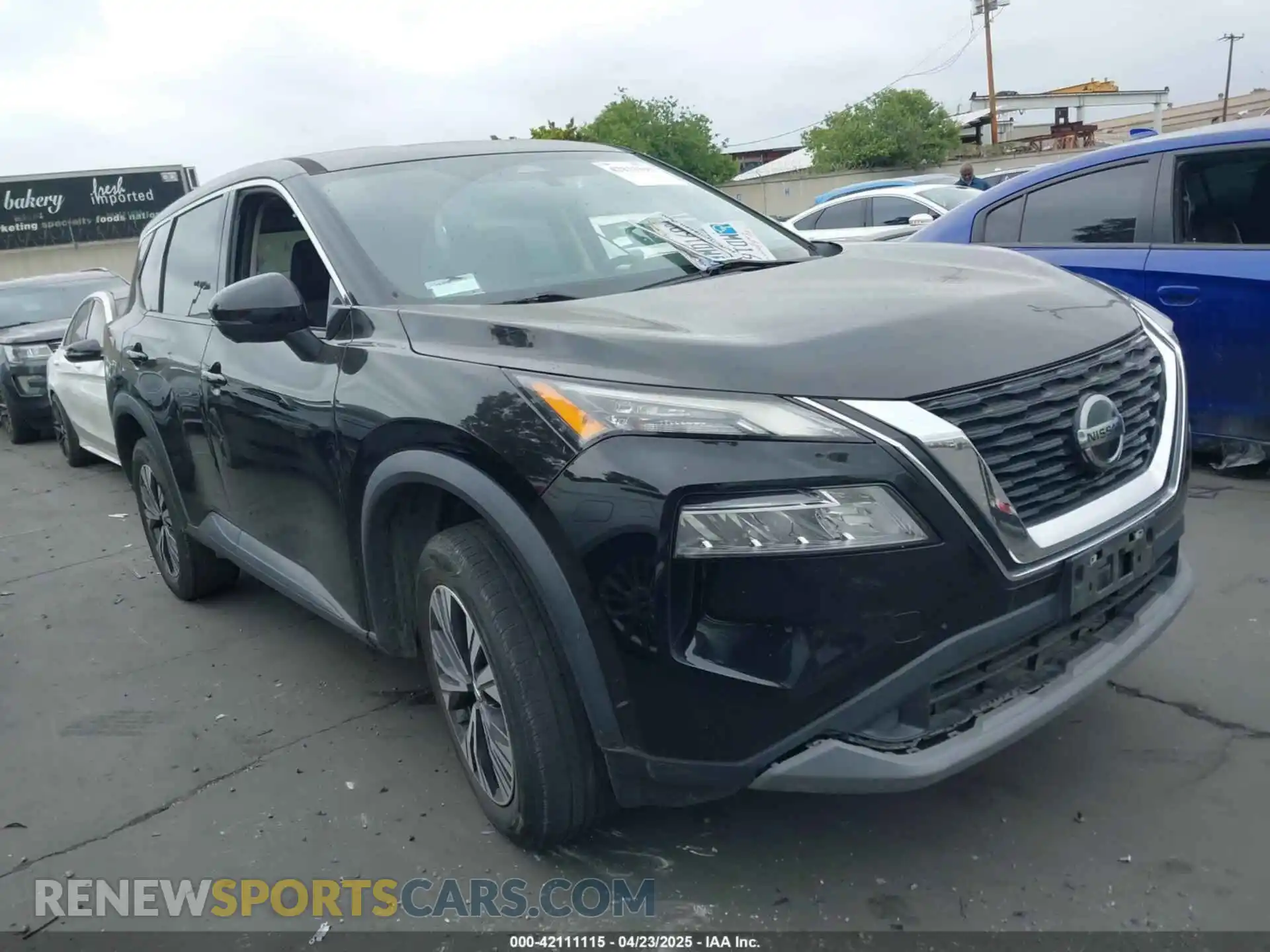 1 Photograph of a damaged car 5N1AT3BA8MC792708 NISSAN ROGUE 2021