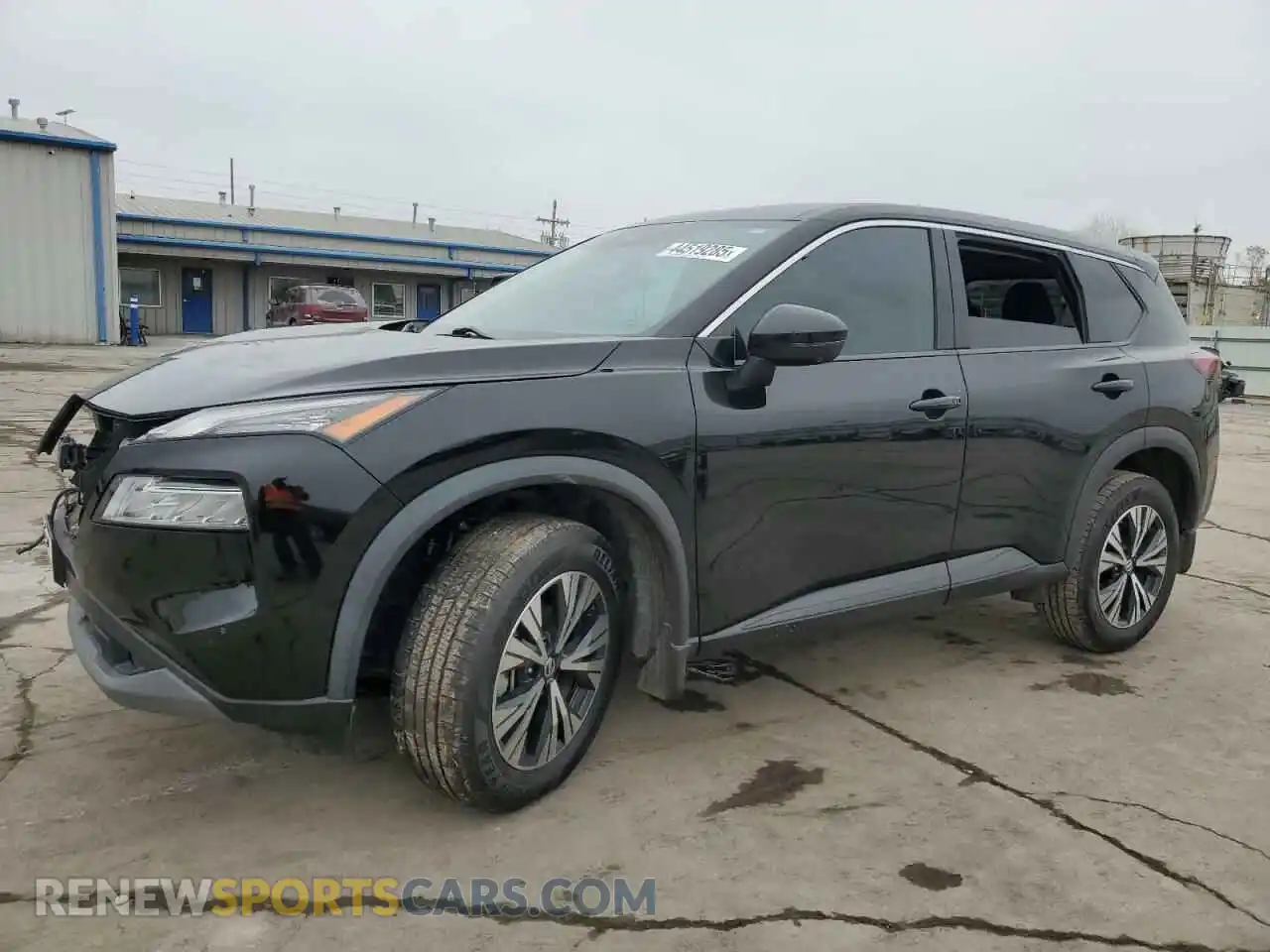 1 Photograph of a damaged car 5N1AT3BA8MC793406 NISSAN ROGUE 2021