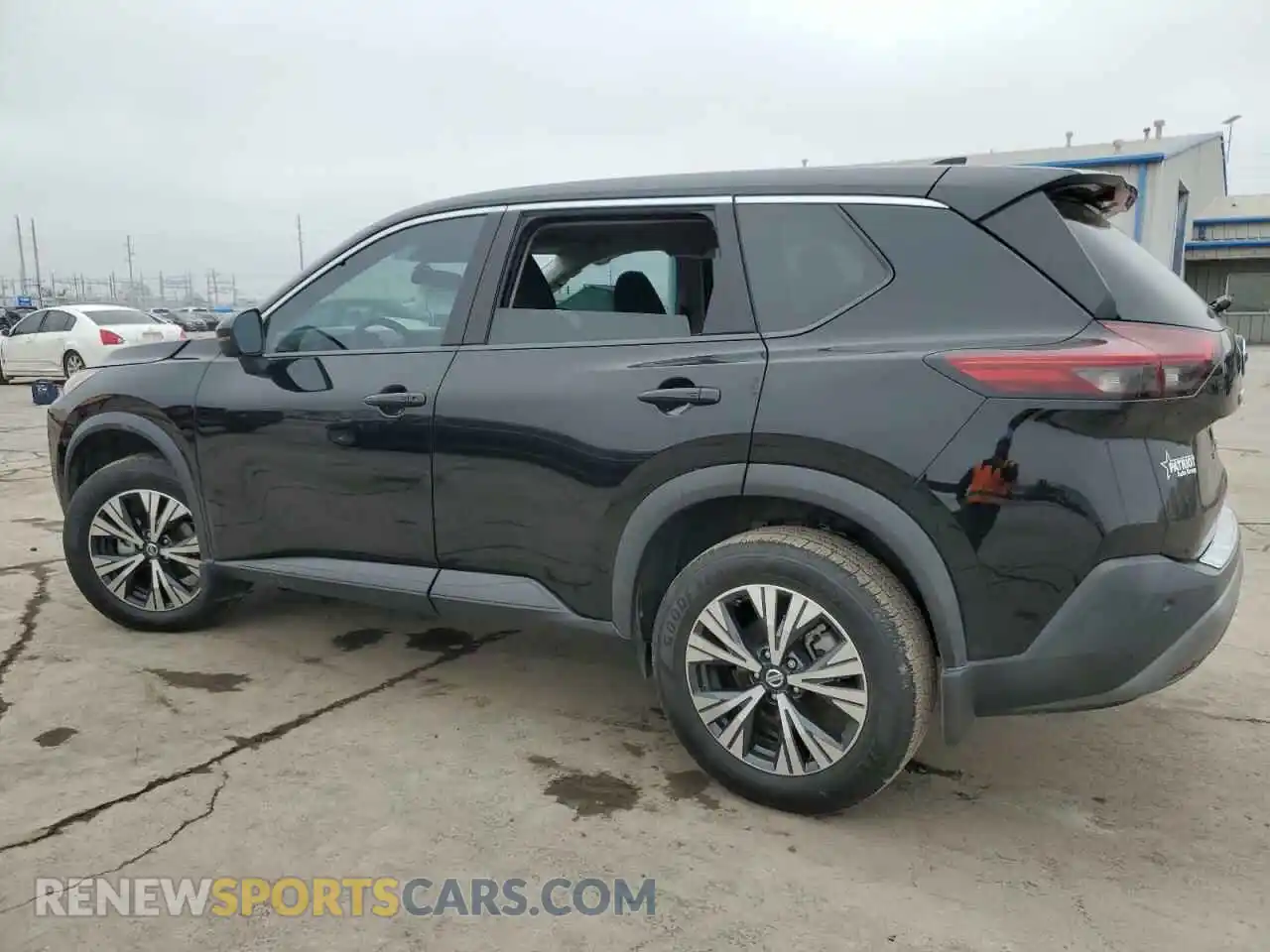 2 Photograph of a damaged car 5N1AT3BA8MC793406 NISSAN ROGUE 2021