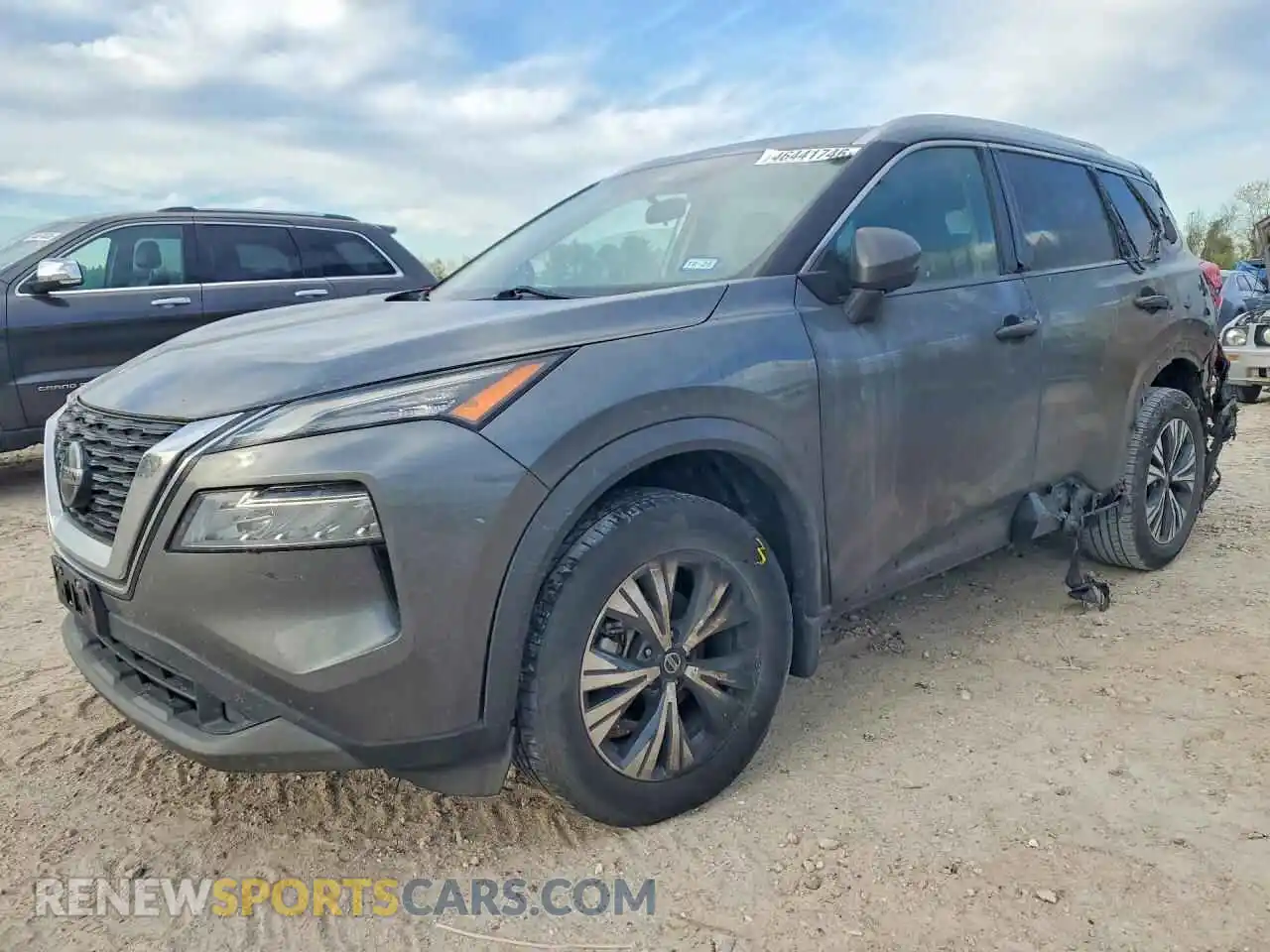 1 Photograph of a damaged car 5N1AT3BA8MC820359 NISSAN ROGUE 2021