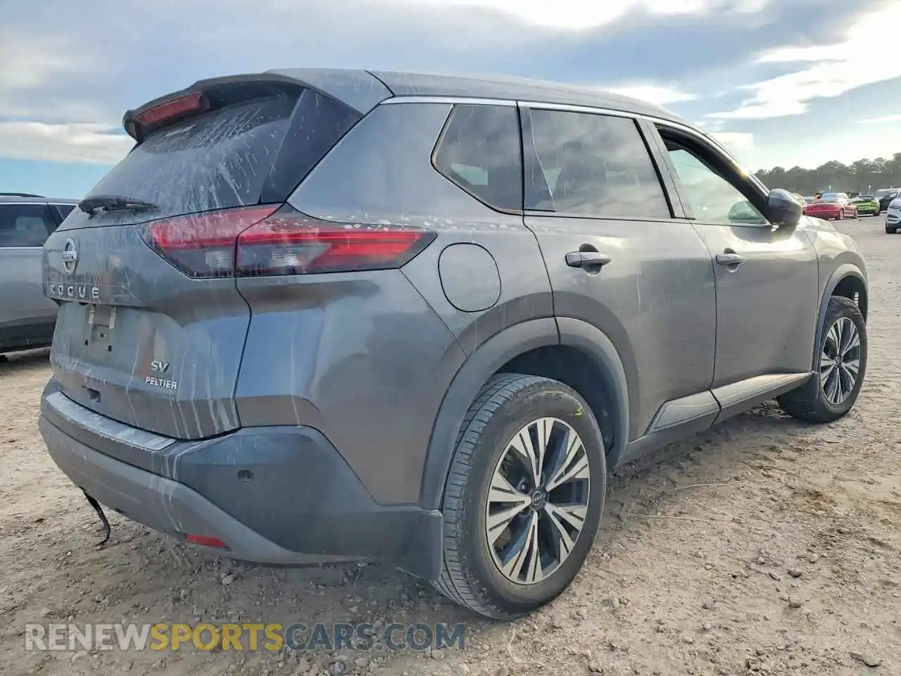 3 Photograph of a damaged car 5N1AT3BA8MC820359 NISSAN ROGUE 2021