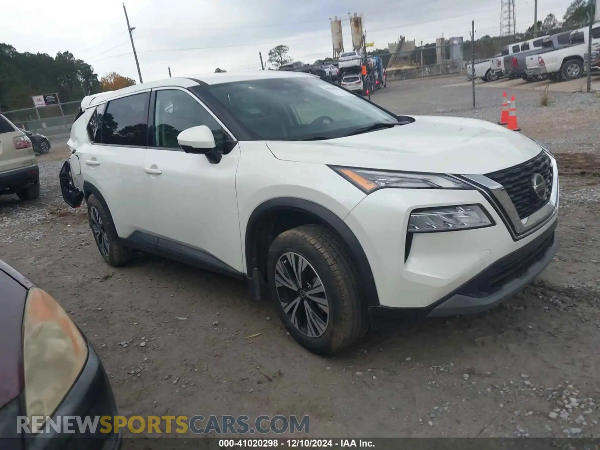 1 Photograph of a damaged car 5N1AT3BA8MC844449 NISSAN ROGUE 2021