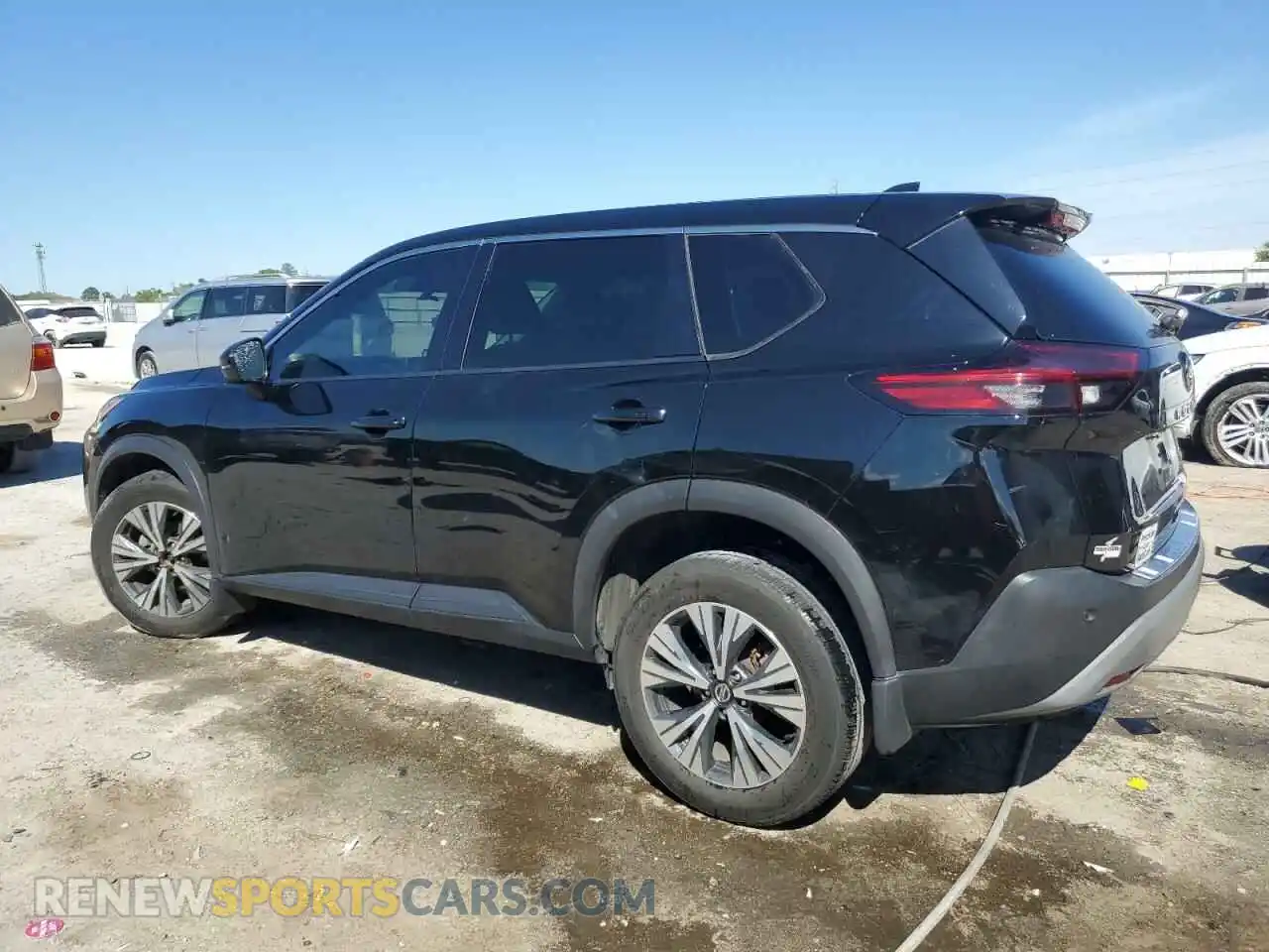 2 Photograph of a damaged car 5N1AT3BA9MC696358 NISSAN ROGUE 2021
