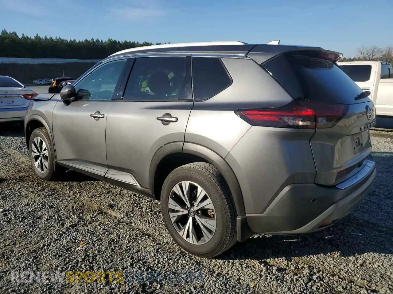 2 Photograph of a damaged car 5N1AT3BA9MC719377 NISSAN ROGUE 2021