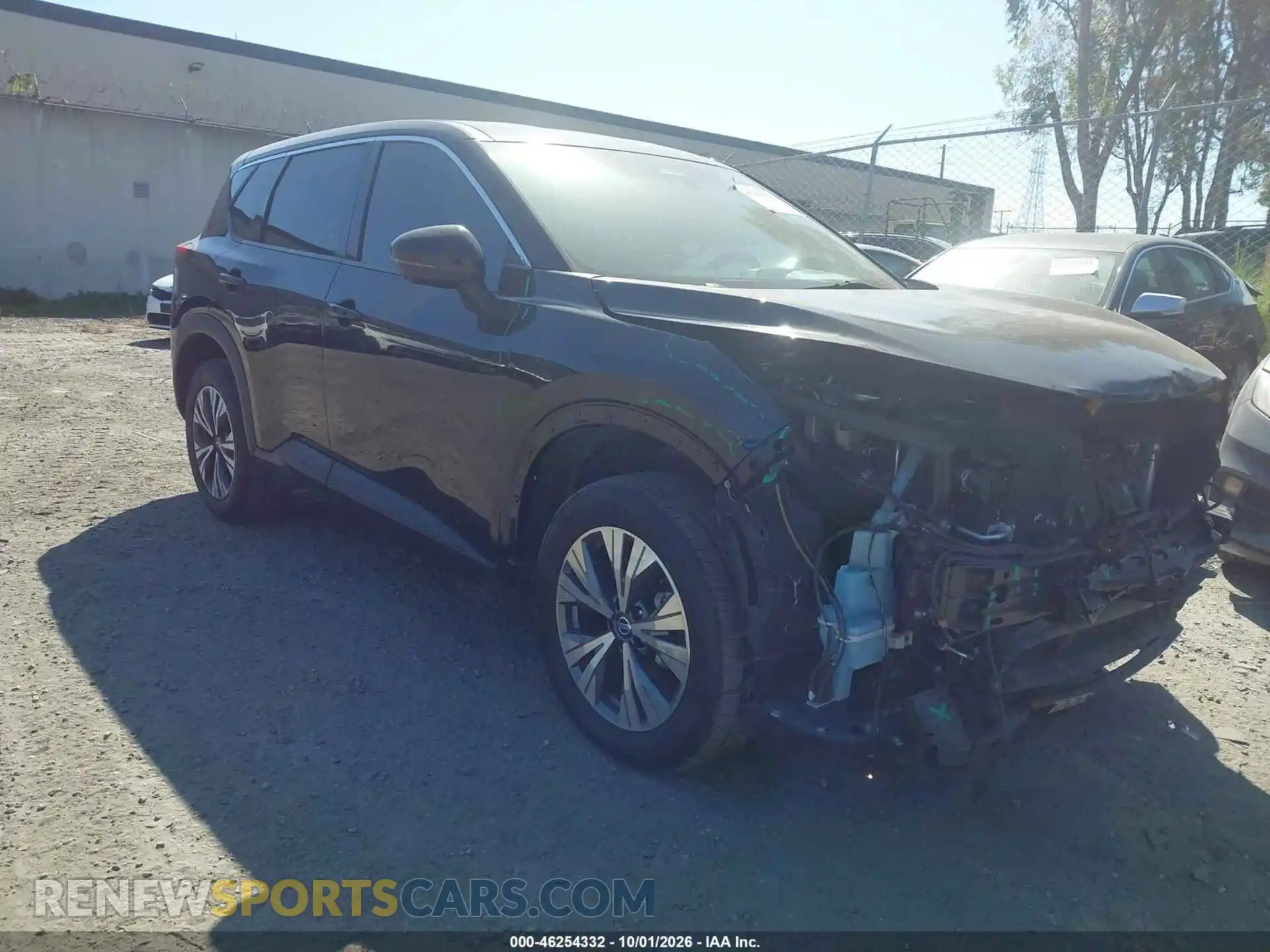 1 Photograph of a damaged car 5N1AT3BA9MC737412 NISSAN ROGUE 2021