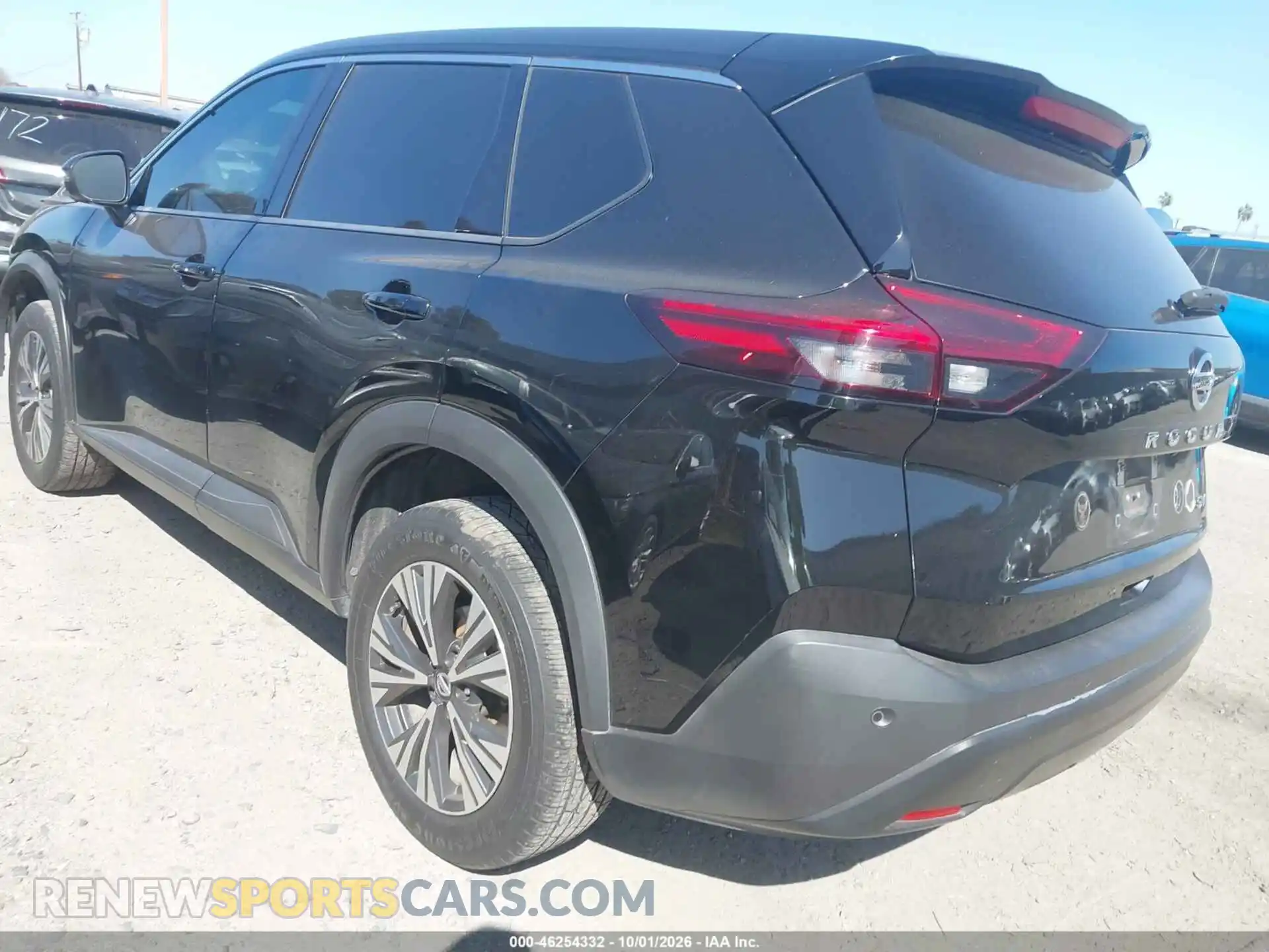 3 Photograph of a damaged car 5N1AT3BA9MC737412 NISSAN ROGUE 2021
