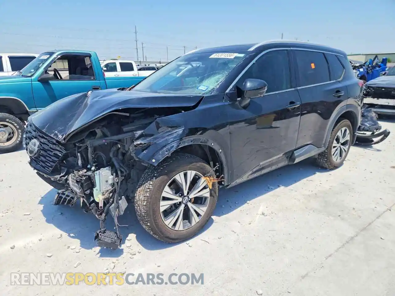 1 Фотография поврежденного автомобиля 5N1AT3BA9MC757059 NISSAN ROGUE 2021