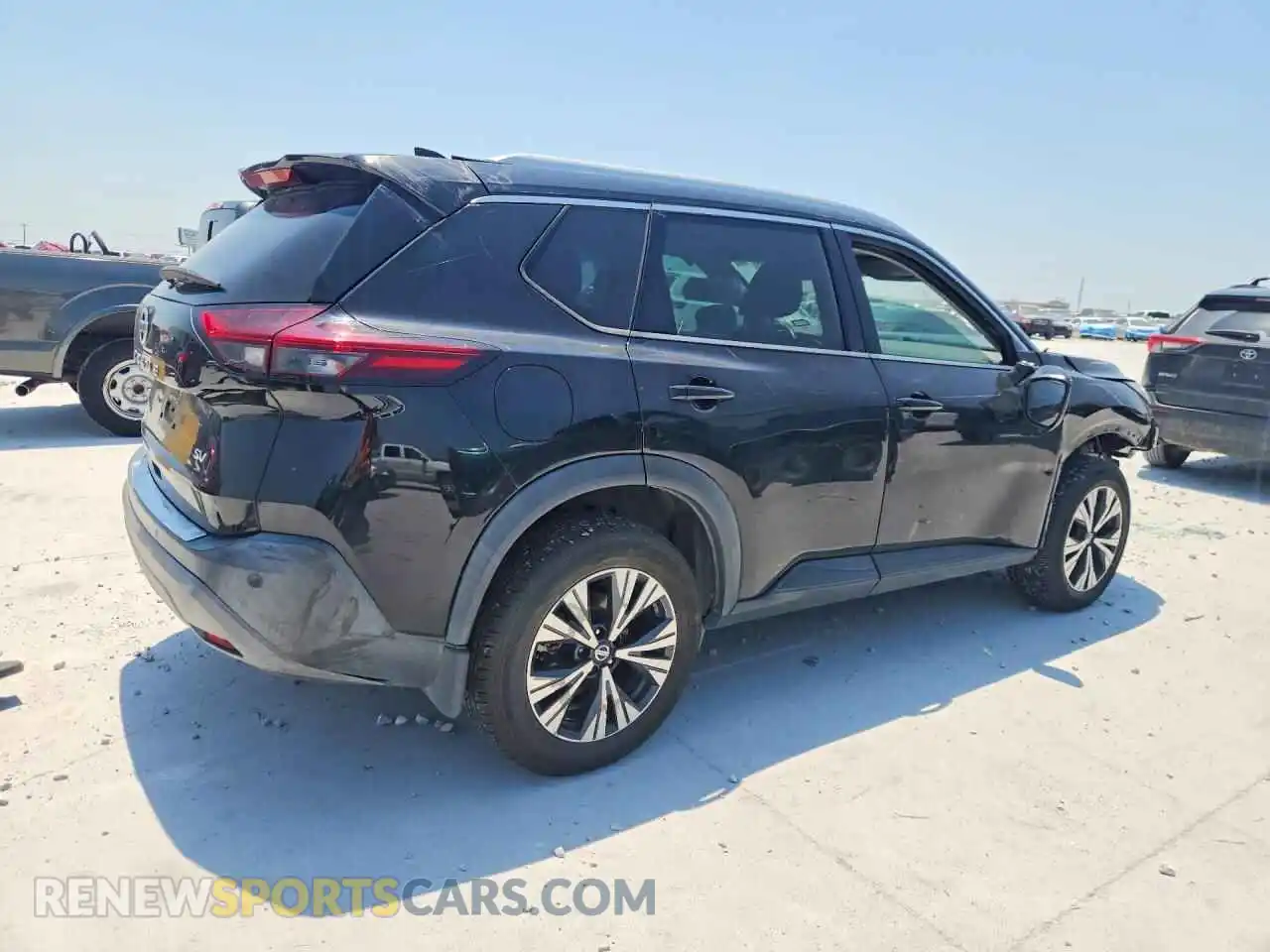 3 Фотография поврежденного автомобиля 5N1AT3BA9MC757059 NISSAN ROGUE 2021