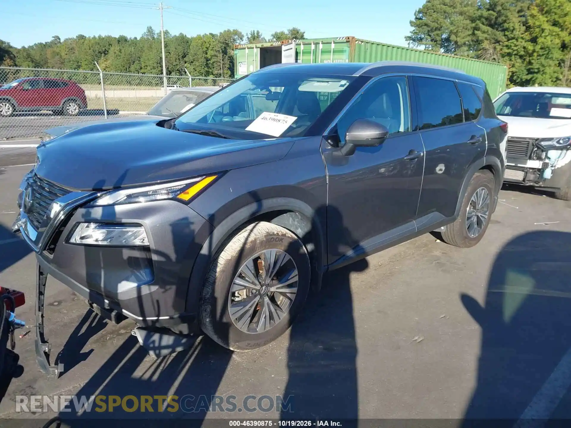 2 Photograph of a damaged car 5N1AT3BA9MC772015 NISSAN ROGUE 2021