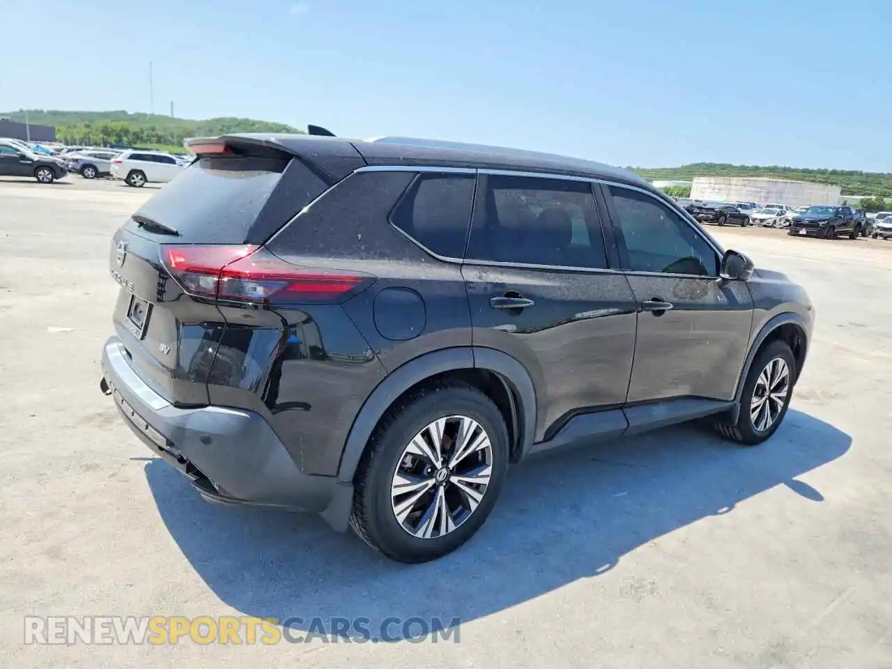 3 Photograph of a damaged car 5N1AT3BA9MC783113 NISSAN ROGUE 2021
